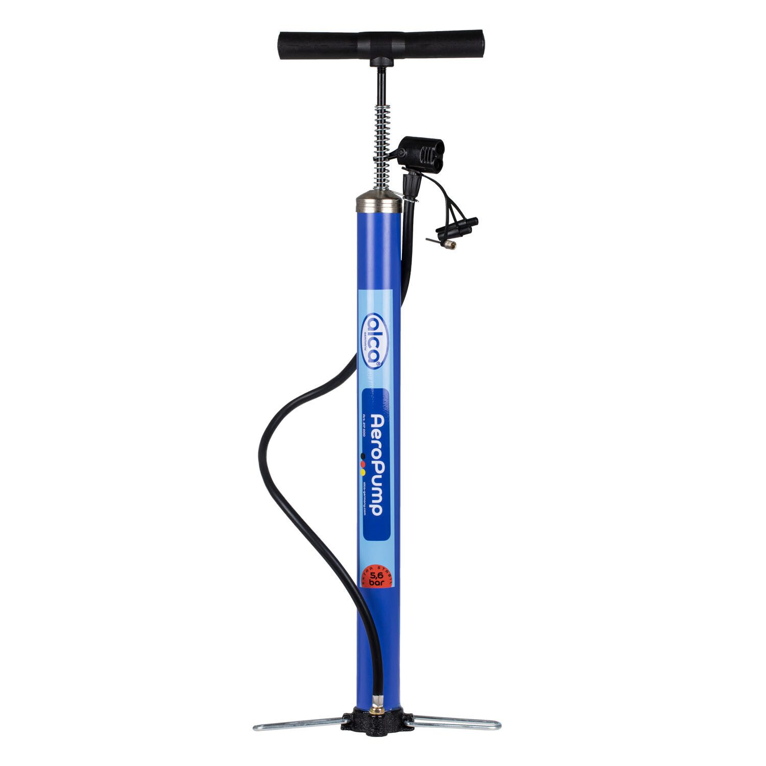 alca Fahrradpumpe Luftpumpe AeroPump Hochleistungshandpumpe mit Adapter (1-tlg)