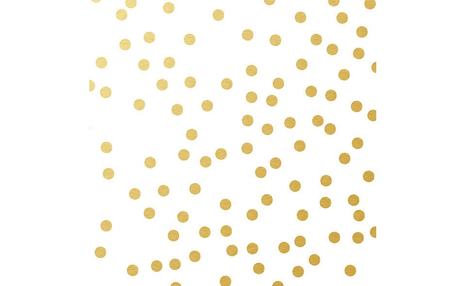 Braun+Company Atelier Stoffserviette Braun & Company Servietten weiß gold 33 x 33 cm -