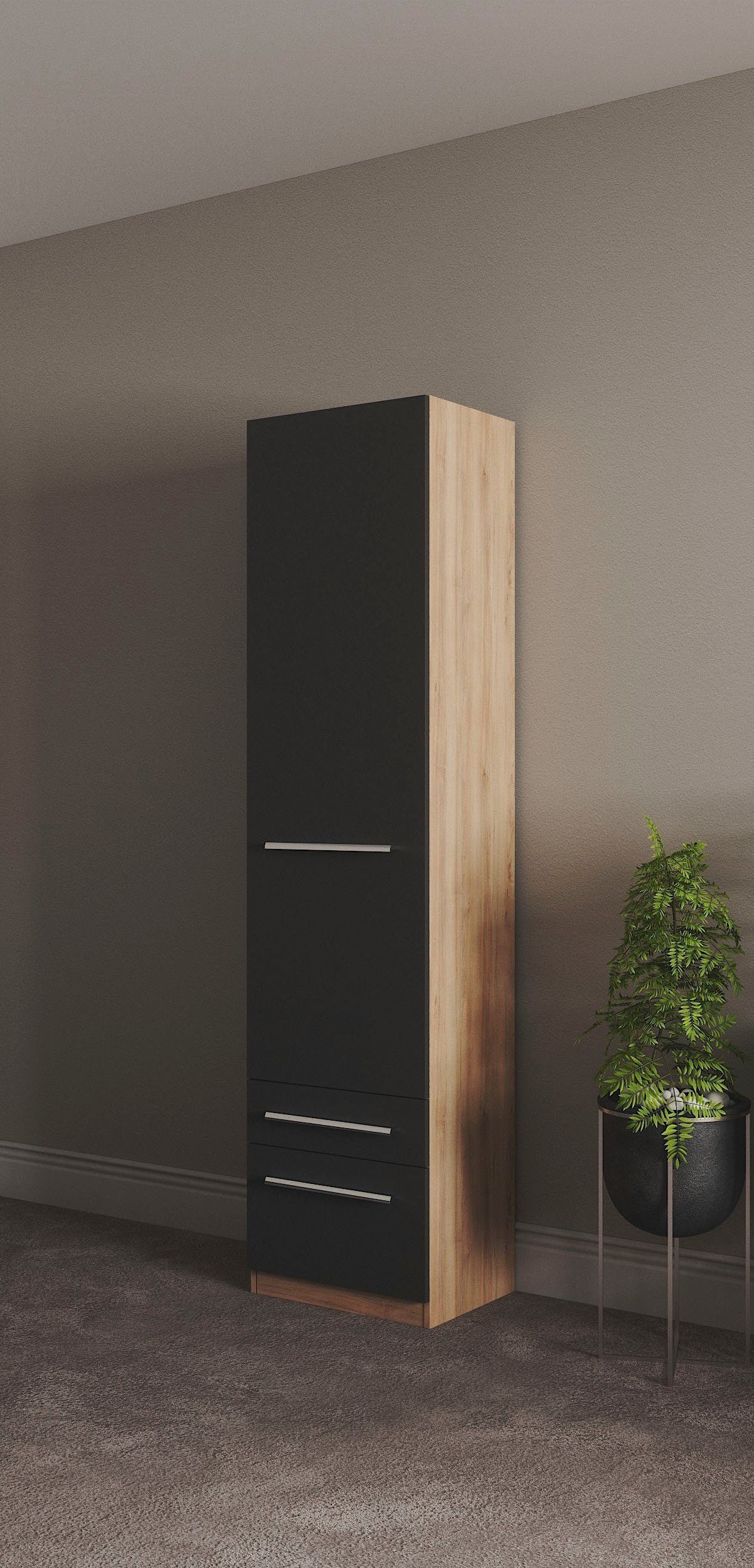 priess Kleiderschrank Schrank Garderobe Wäscheschrank Barcelona in 5 Breite günstig online kaufen