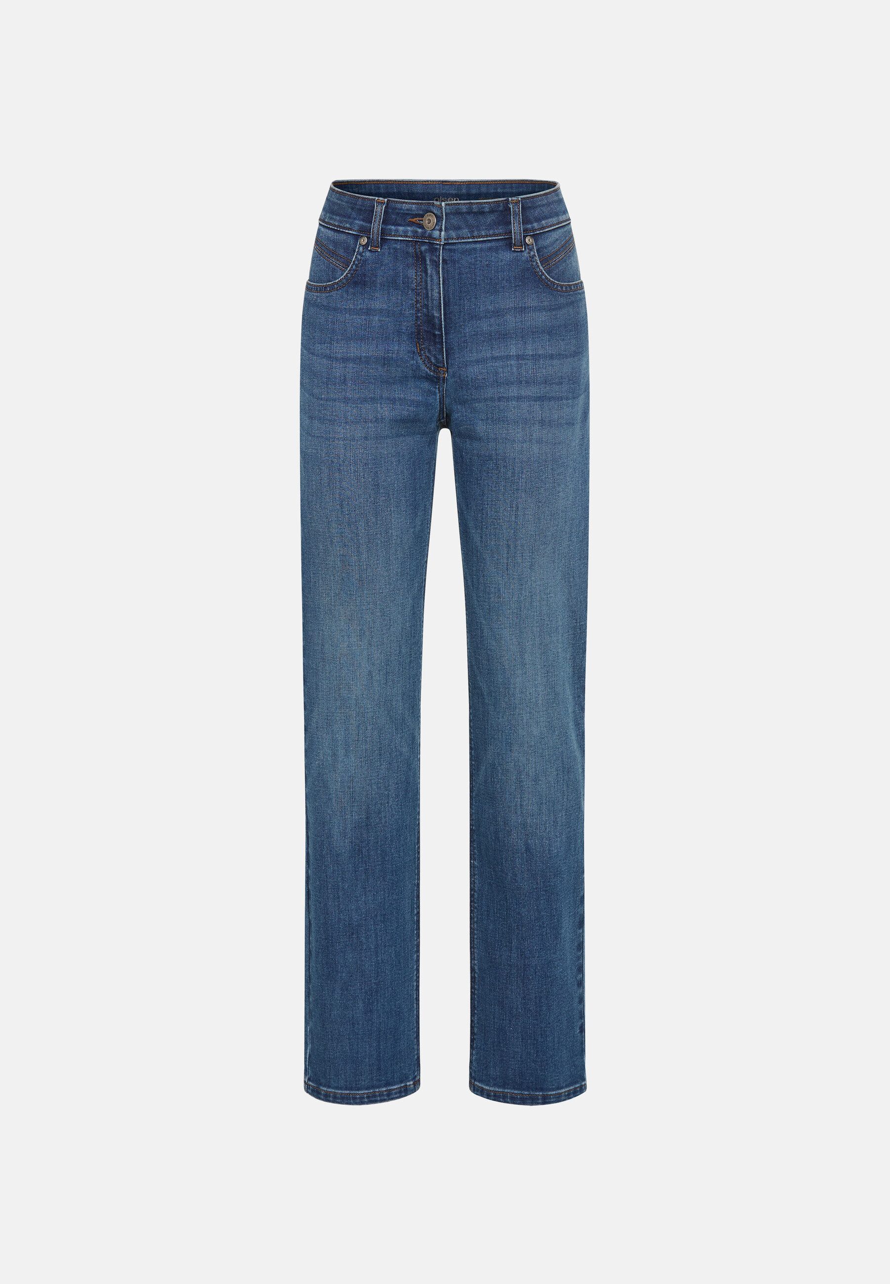 Olsen Regular-fit-Jeans mit geradem Bein