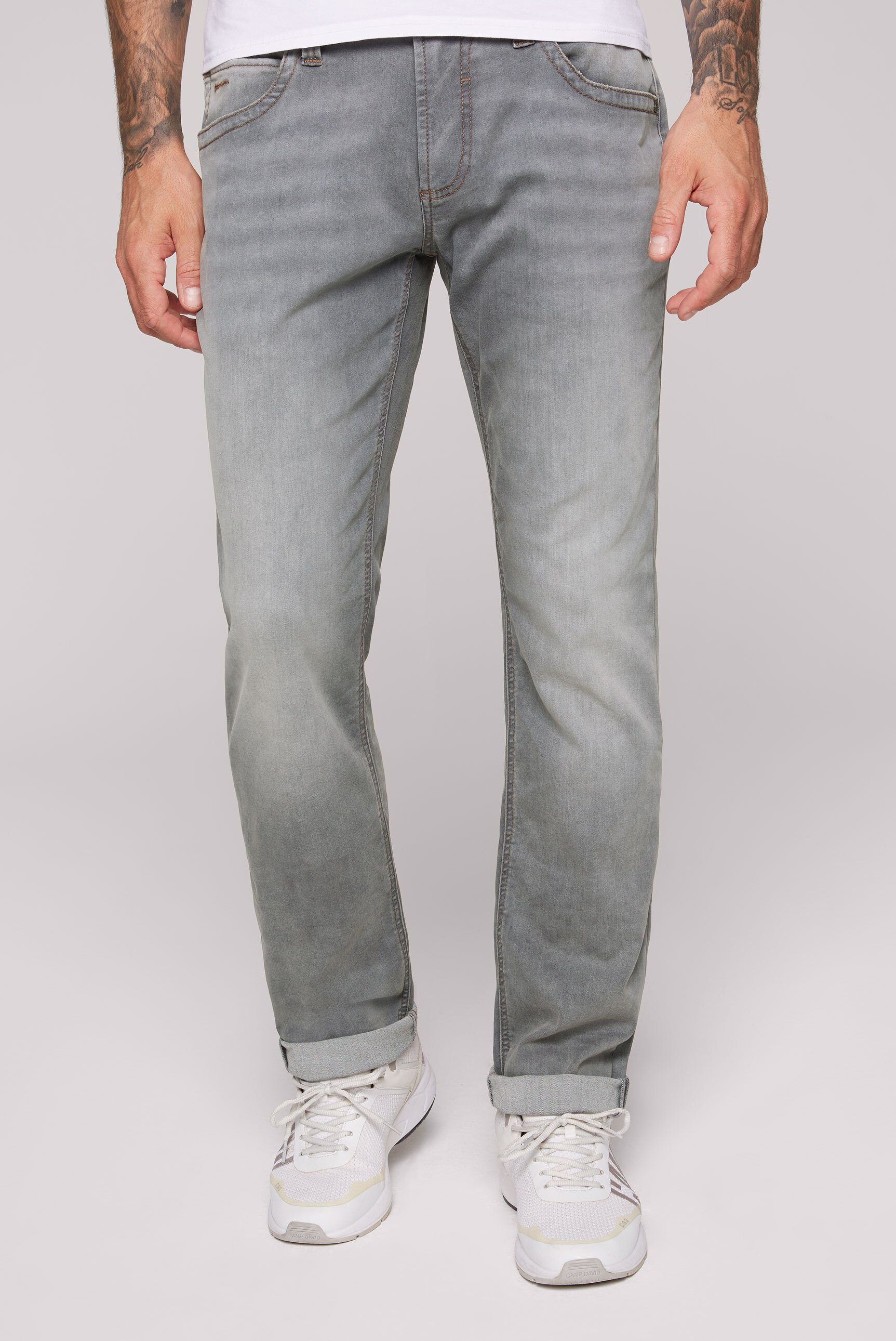 CAMP DAVID Regular-fit-Jeans mit normaler Leibhöhe