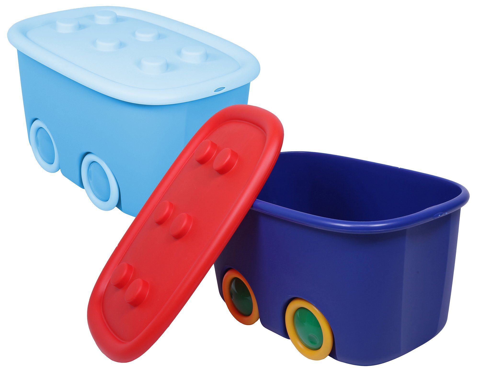 ONDIS24 Aufbewahrungsbox Spielzeugaufbewahrungsbox Spielzeugkiste Kinder (2 günstig online kaufen