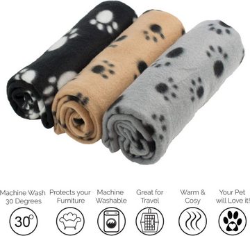 Bäll Tierdecke »Hundedecke Fleece Decke robust, reißfest, flauschig, weich«, Hundedecke, Katzendecke aus weicher, fester Fleecequalität