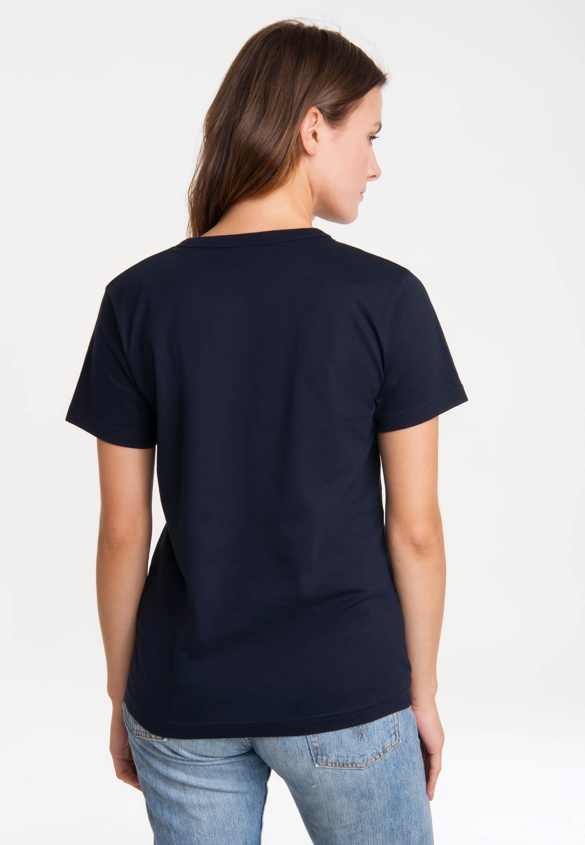 LOGOSHIRT T-Shirt Tom & Jerry mit lizenziertem Print