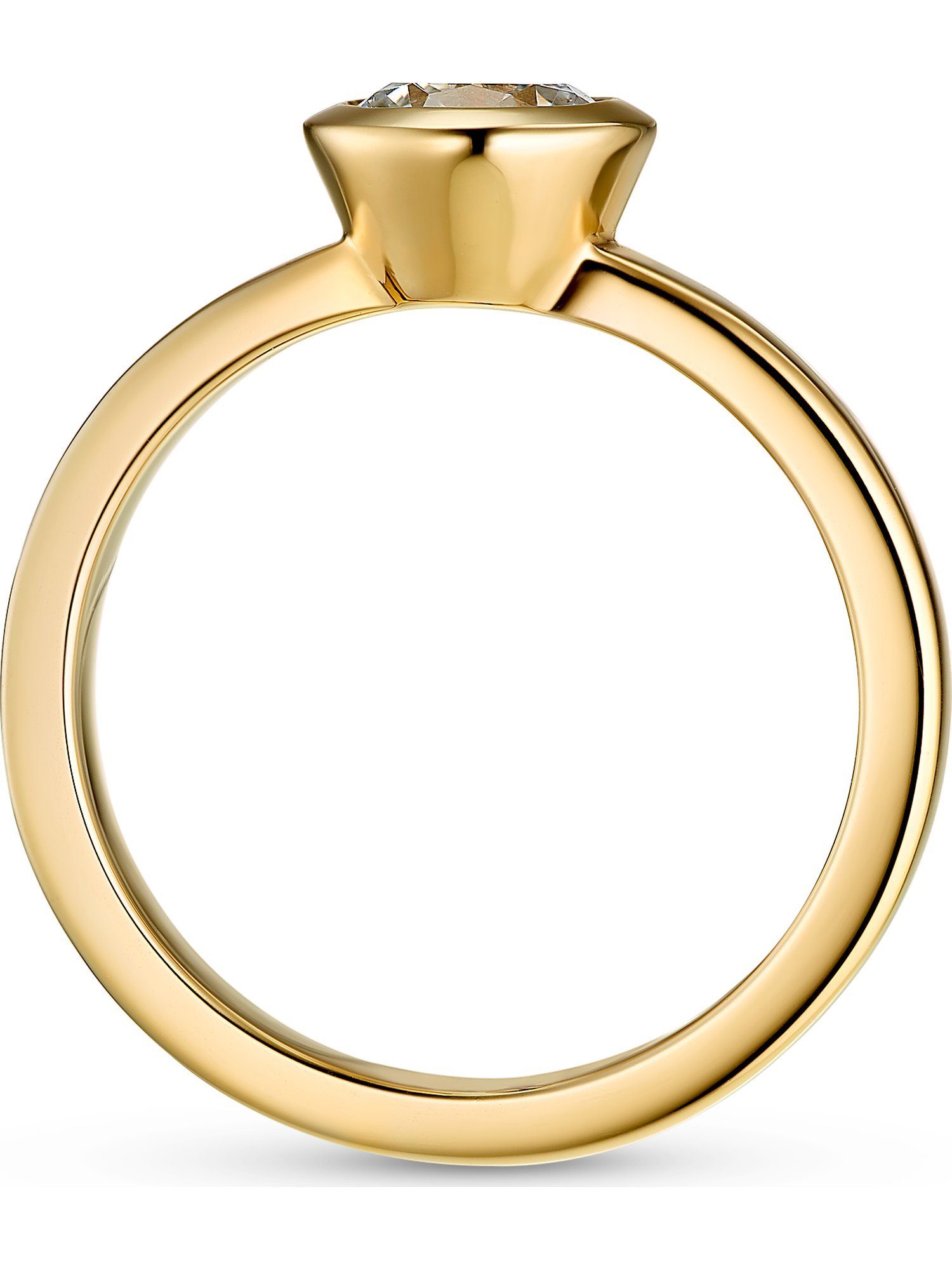 JETTE Silberring JETTE Damen-Damenring 1 Farbstein, Zirkonia, synthetisch günstig online kaufen