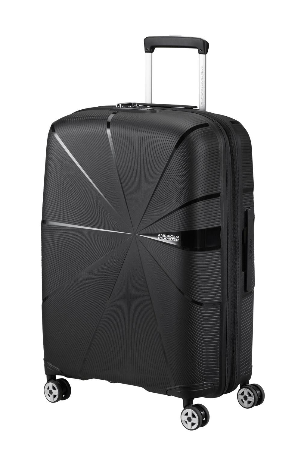 American Tourister® Handgepäckkoffer American Tourister Starvibe Black 67/24 EXP TSA Koffer