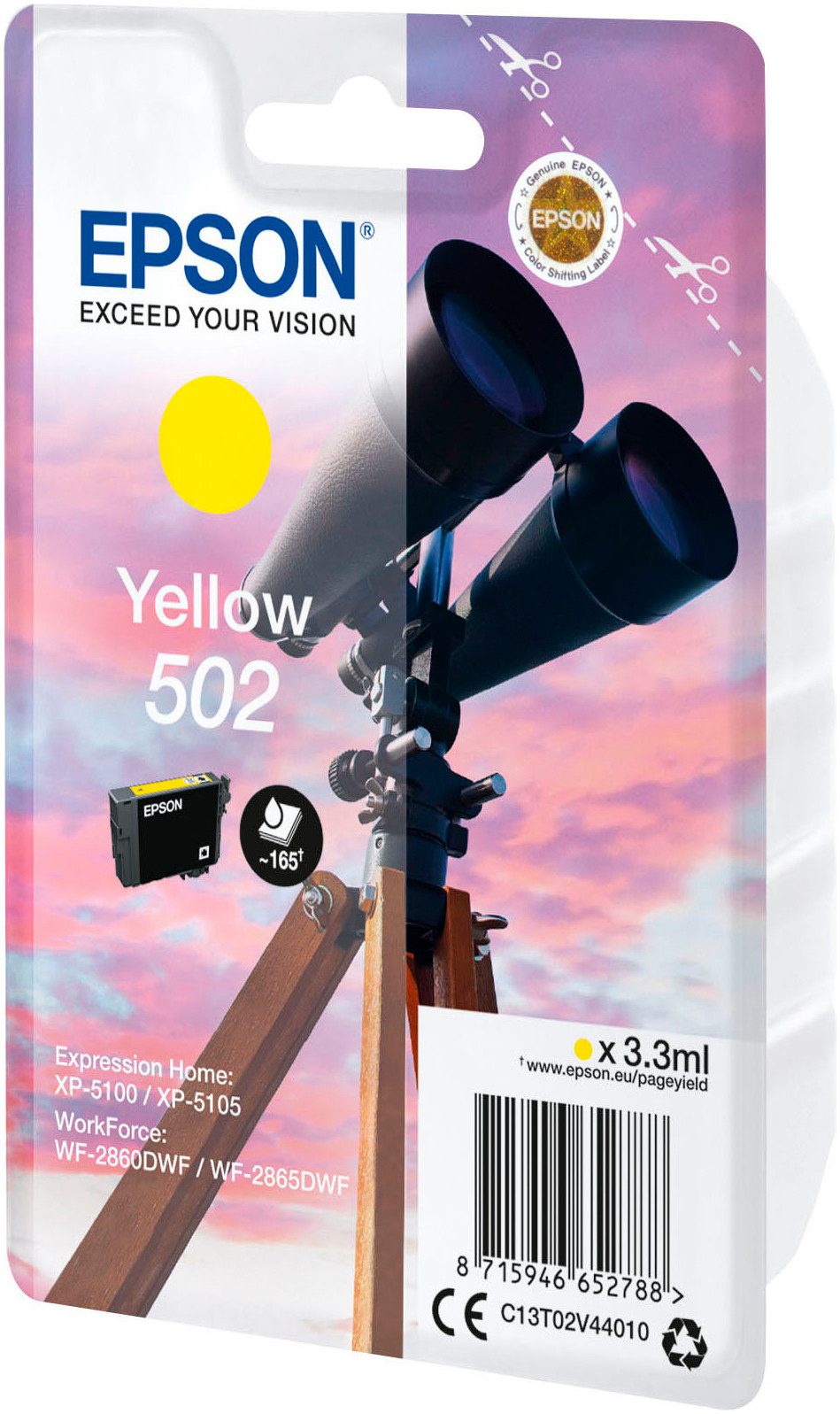 Epson 502 Fernglas Tintenpatrone