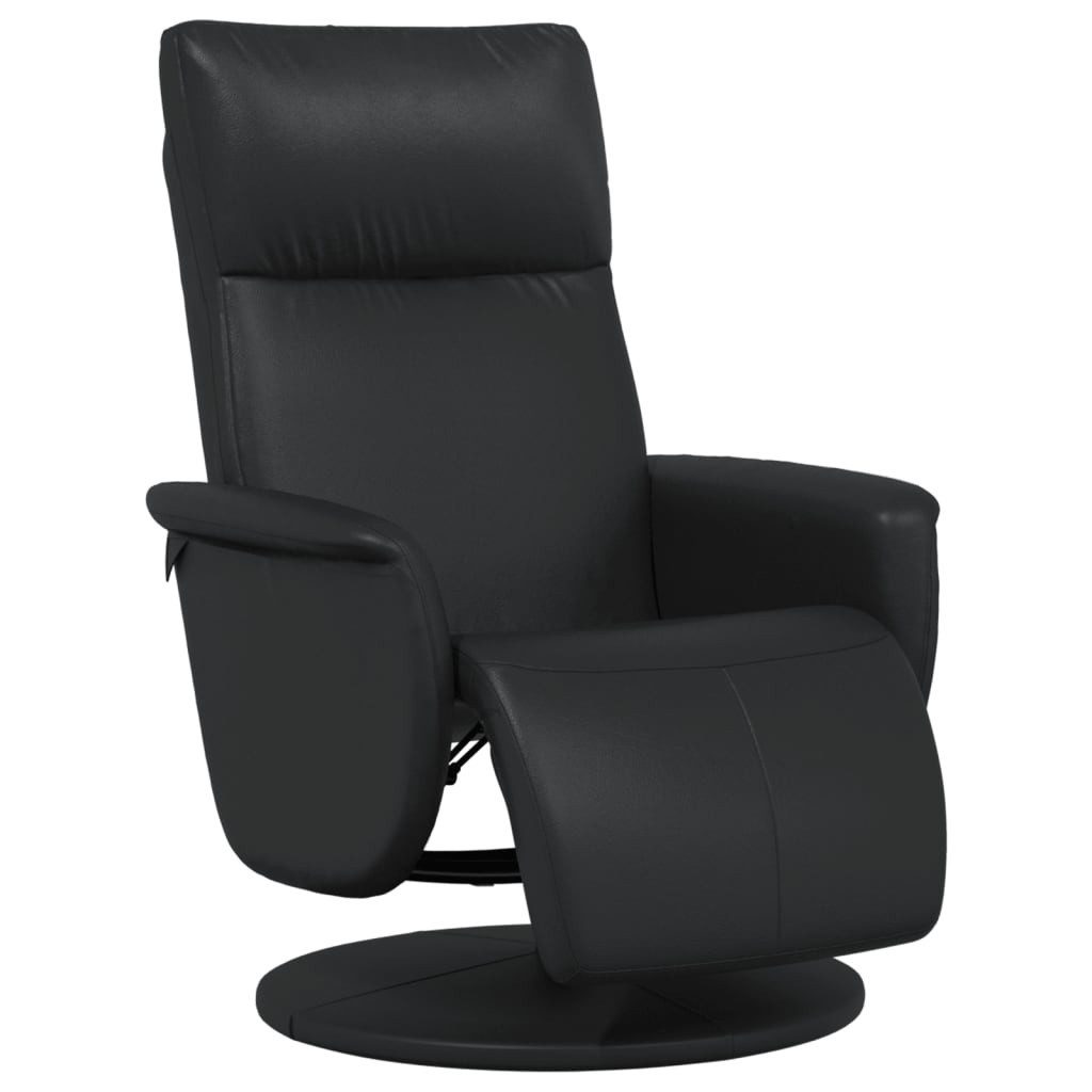 vidaXL Sessel Relaxsessel mit Fußteil Schwarz günstig online kaufen