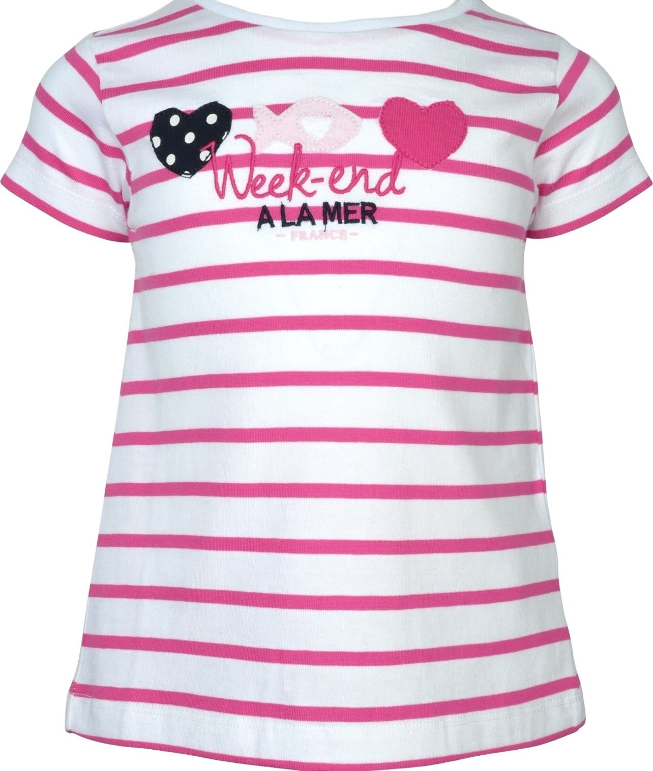 Week-end a la Mer T-Shirt Iconique (2-tlg) WEEK-END A LA MER – T-Shirt “Iconique” – gestreift – Mädchen