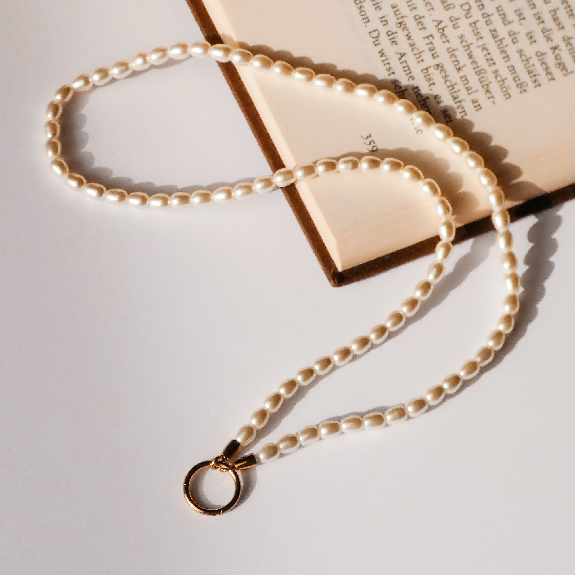 Tamaris Perlenkette Pearl Charms, mit Glasperle