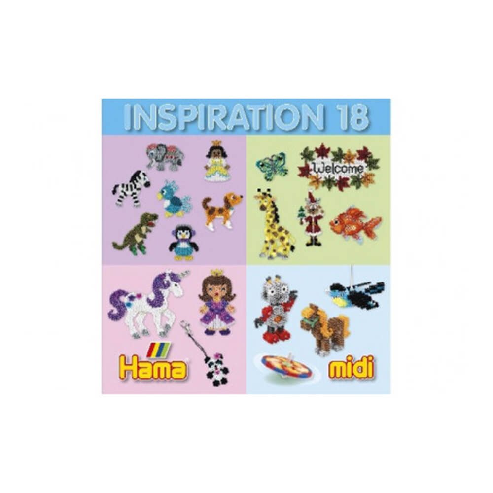 Hama Perlen Bügelperlen Hama Inspirationen 18 für Midi-Bügelperlen