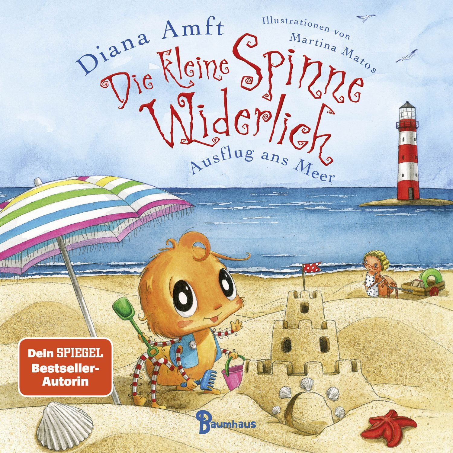 Die kleine Spinne Widerlich - Ausflug ans Meer (Pappbilderbuch) / Diana Amft