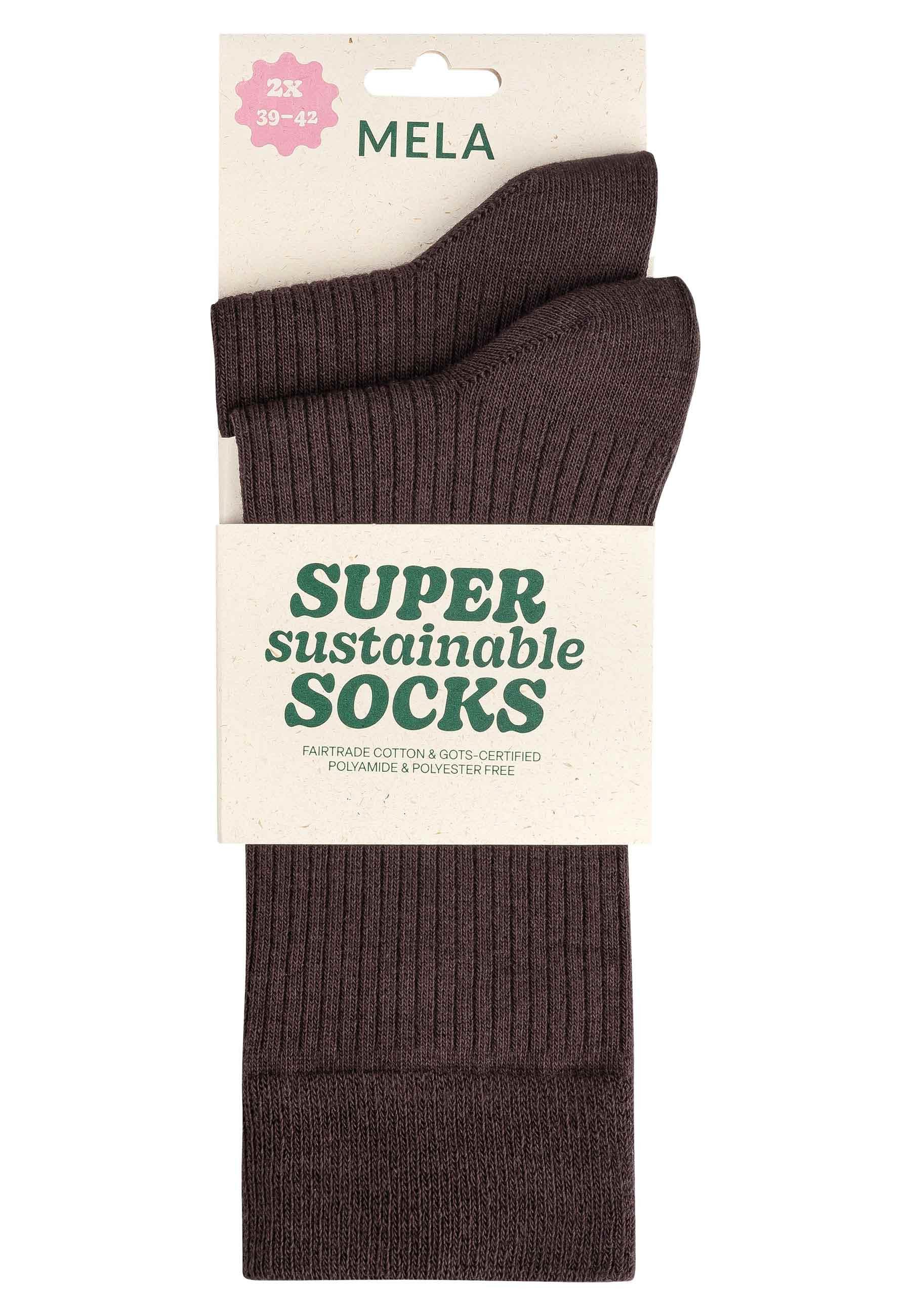 MELA Socken Gerippte Socken 2 Paare günstig online kaufen
