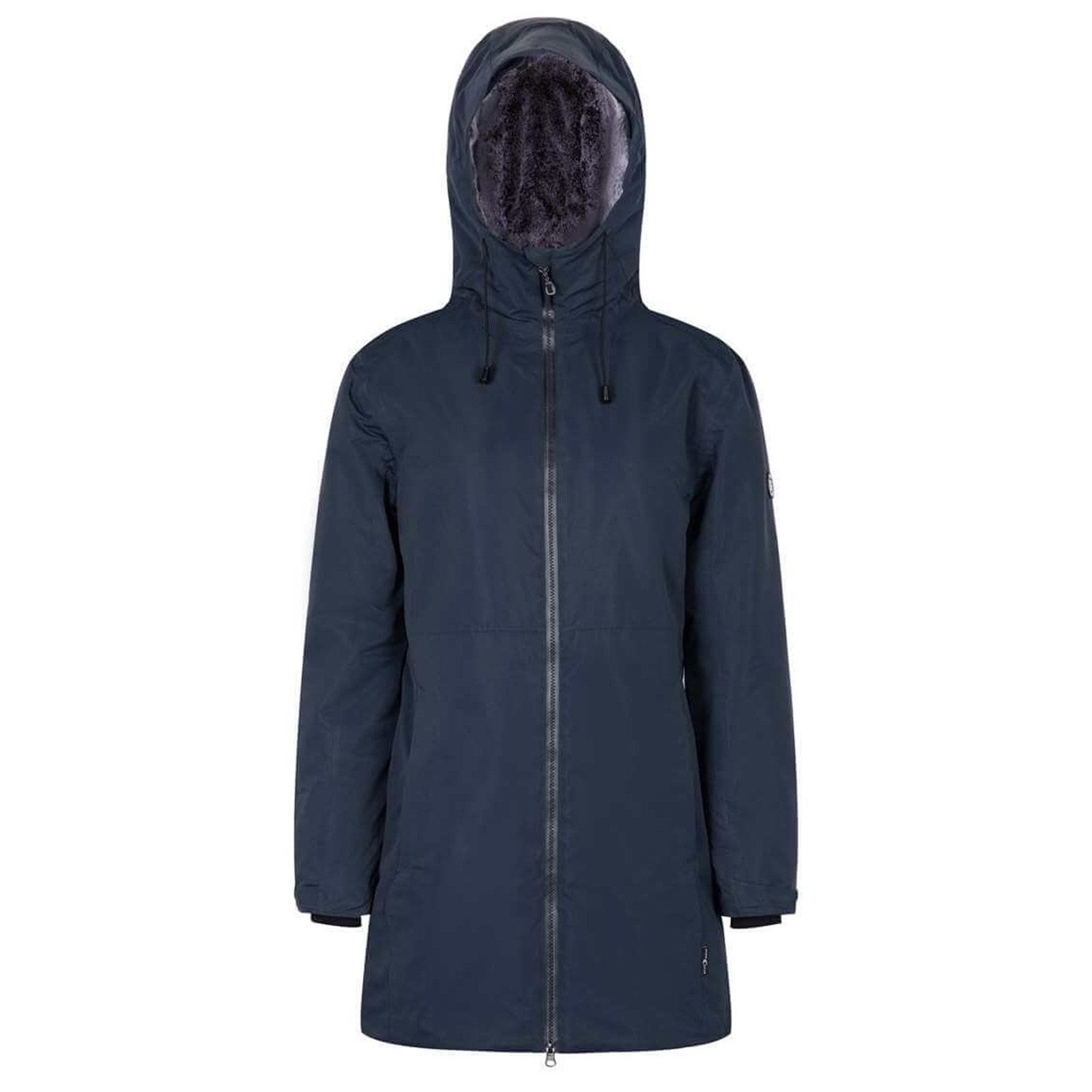 Blue Wave Funktionsjacke Nicola Damen Funktionsparka Nicola mit Fellimitat - wasserdicht & winddicht