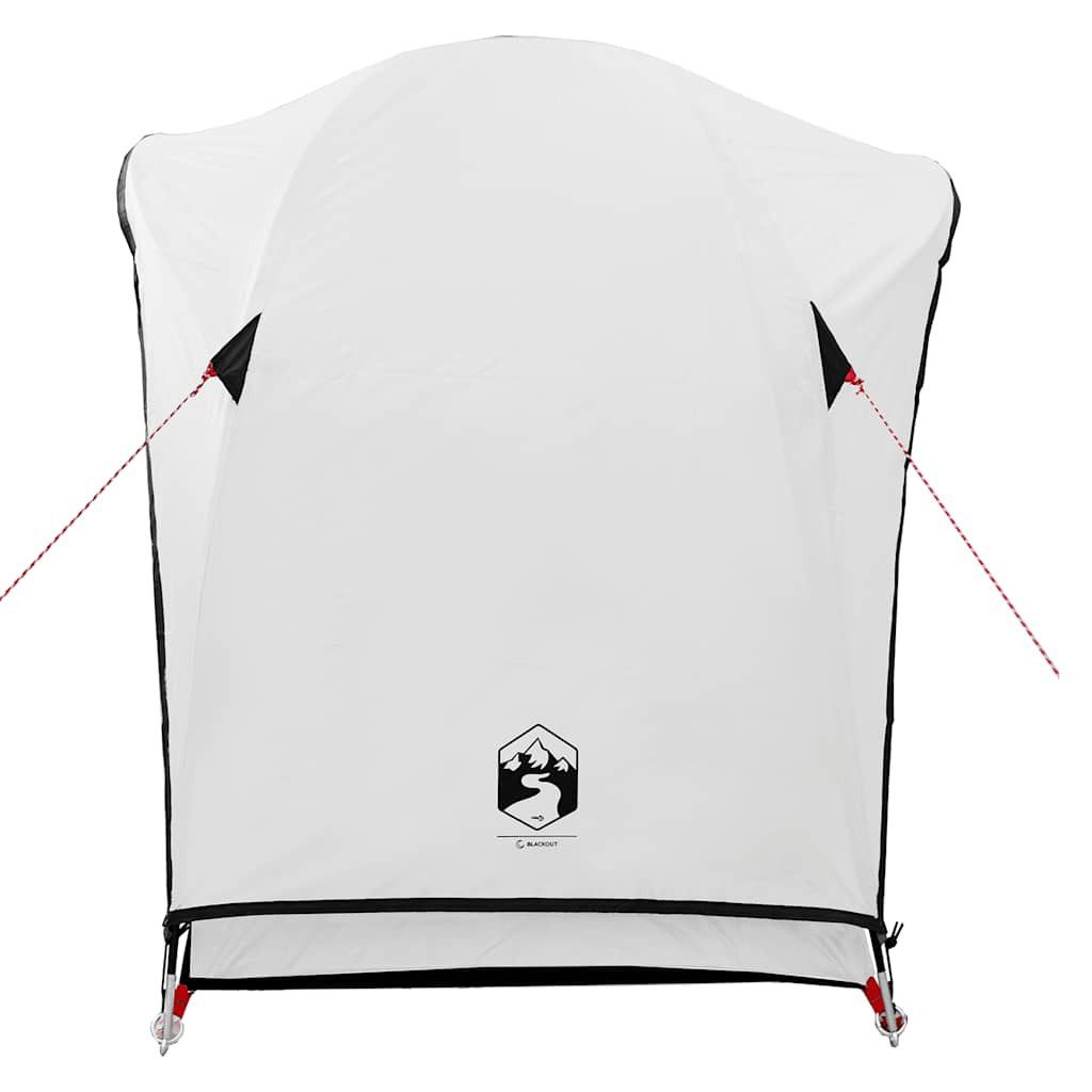 furnicato Faltzelt Campingzelt 213 x 84 x 100 cm Weiß, (1 tlg), Wetterfestes Wanderzelt mit Verdunkelungsstoff und Tragetasche