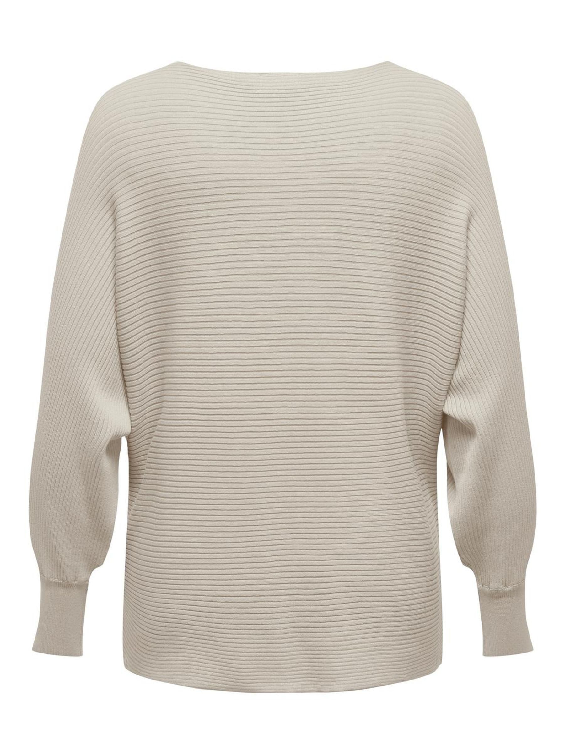ONLY CARMAKOMA Strickpullover CARNEW ADALINE LIFE L/S PULLOVER KNT Viskosemischung