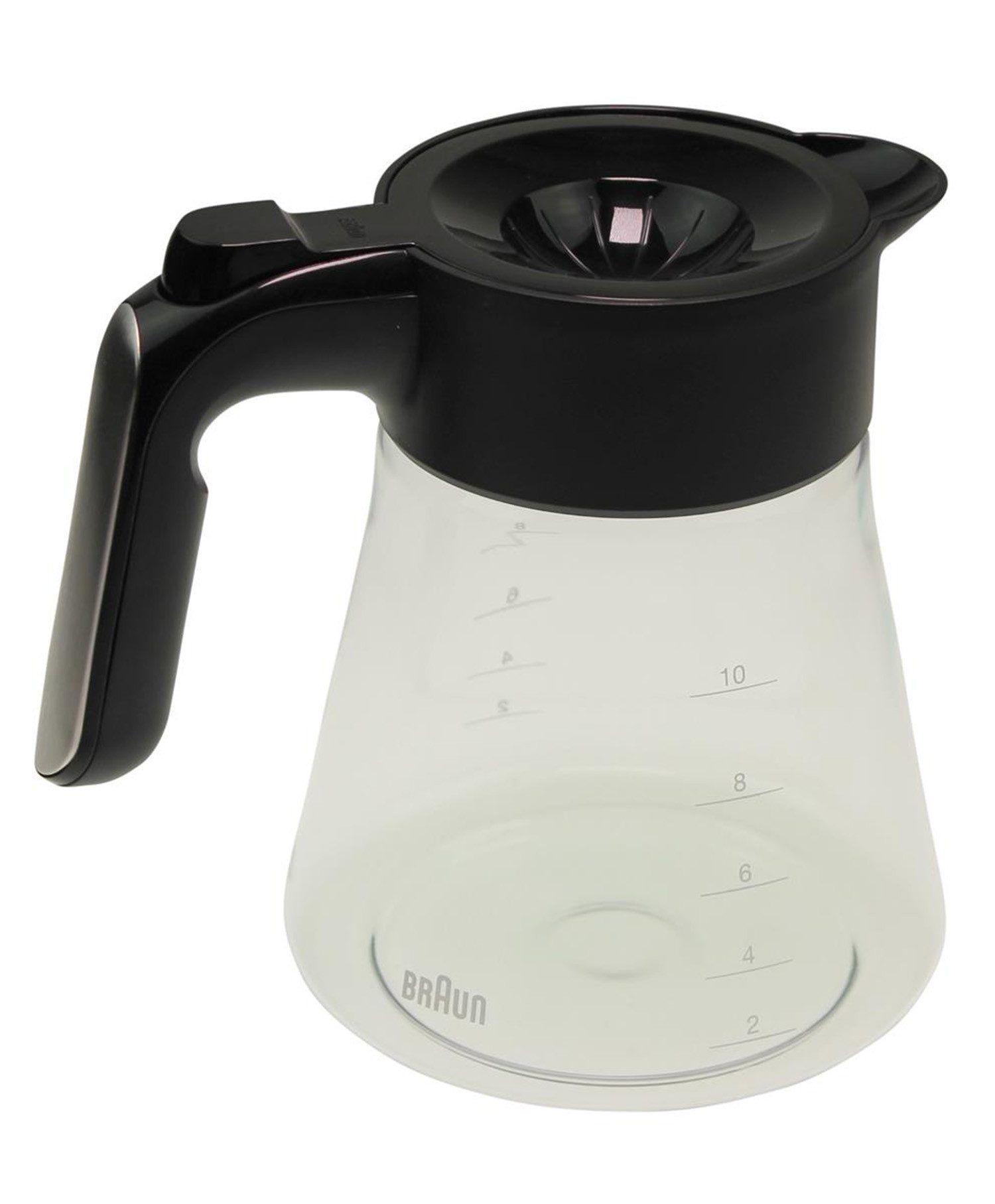 Kaffeekanne Braun 7313216554 Glaskanne für KF9050 KF9170 MultiServe Kaffeemaschine