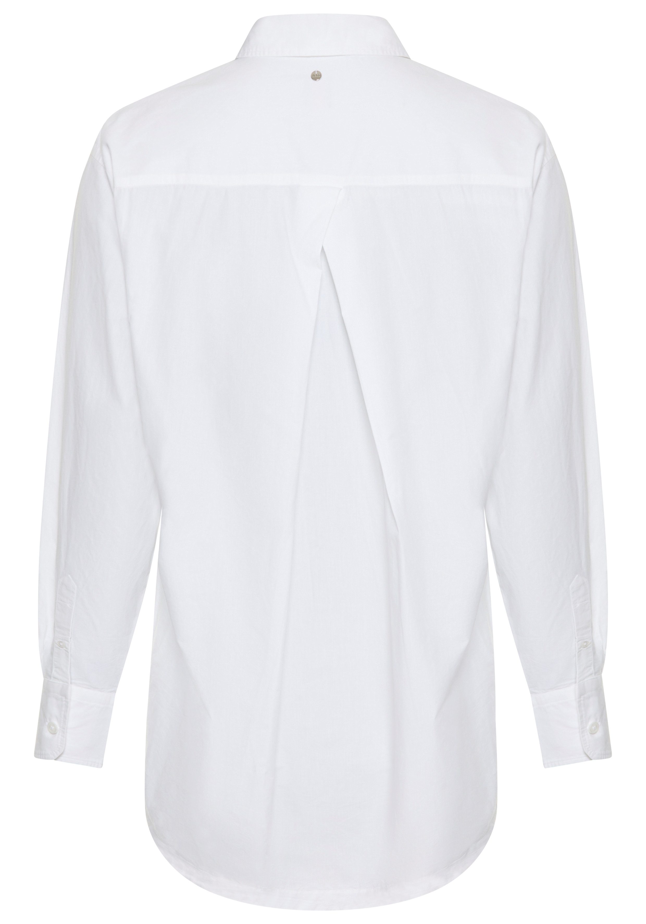 BOSS ORANGE Hemdbluse Bostucci Premium Damenmode mit Kellerfalte am Rücken günstig online kaufen