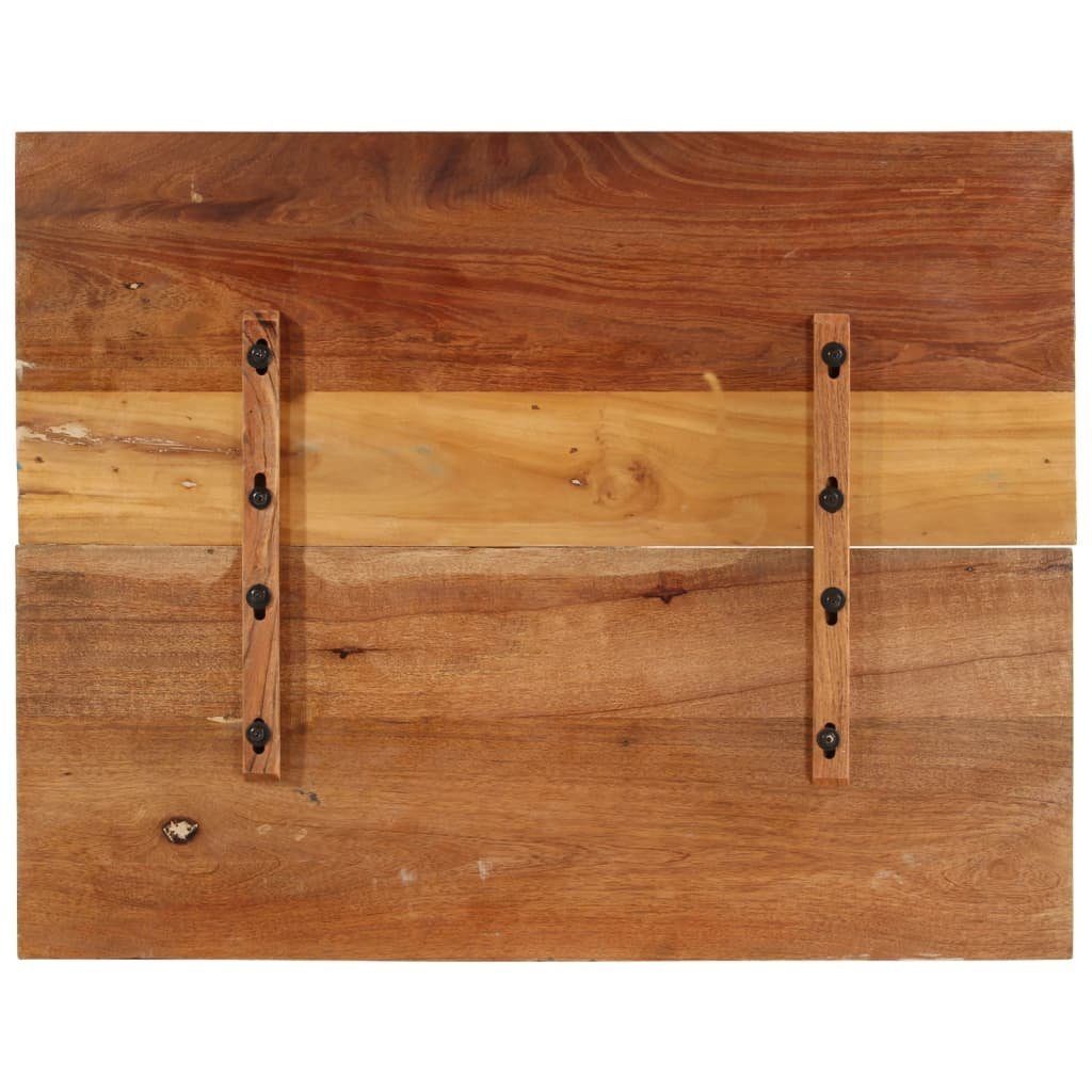cm Tischplatte Rechteckig (1 mm St) furnicato 15-16 Altholz Massiv 70x90