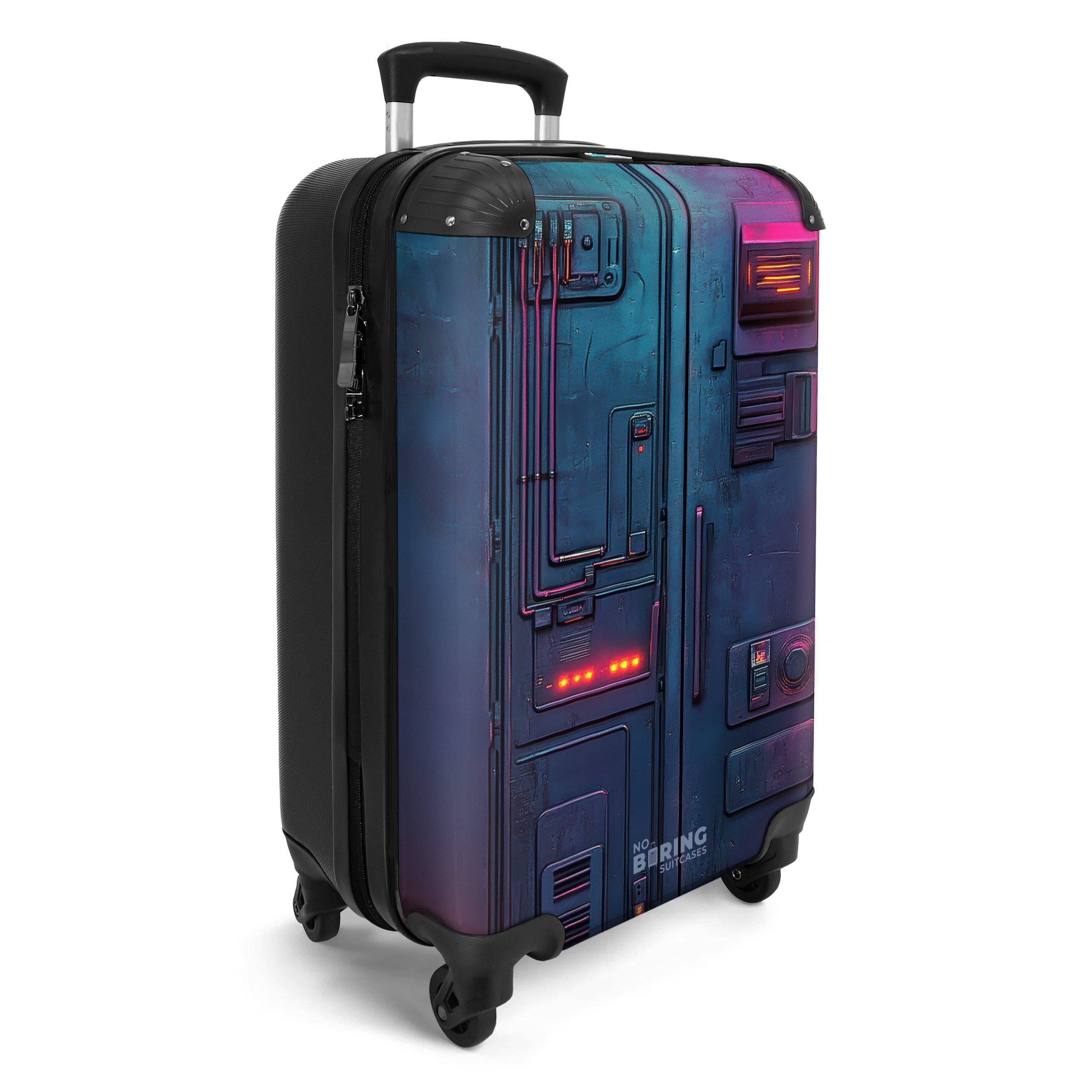 NoBoringSuitcases.com© Hartschalen-Trolley Technologische Paneeltür mit Neo günstig online kaufen