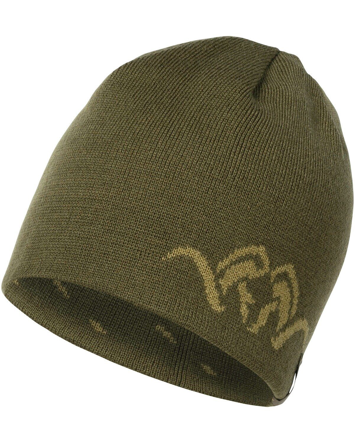 Oliv Beanie Wende-Beanie Argali Blaser