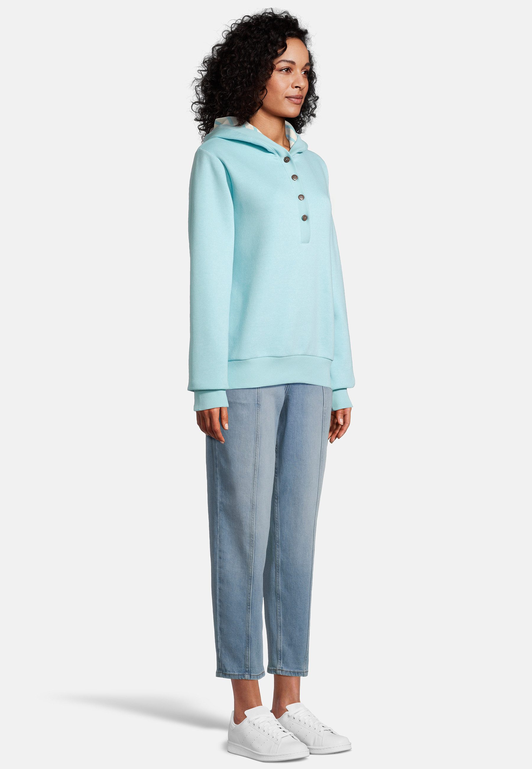 salzhaut Hoodie KÂT Damen Oversized Damen Kapuzenpullover– lässig, frisch und nordisch charmant!