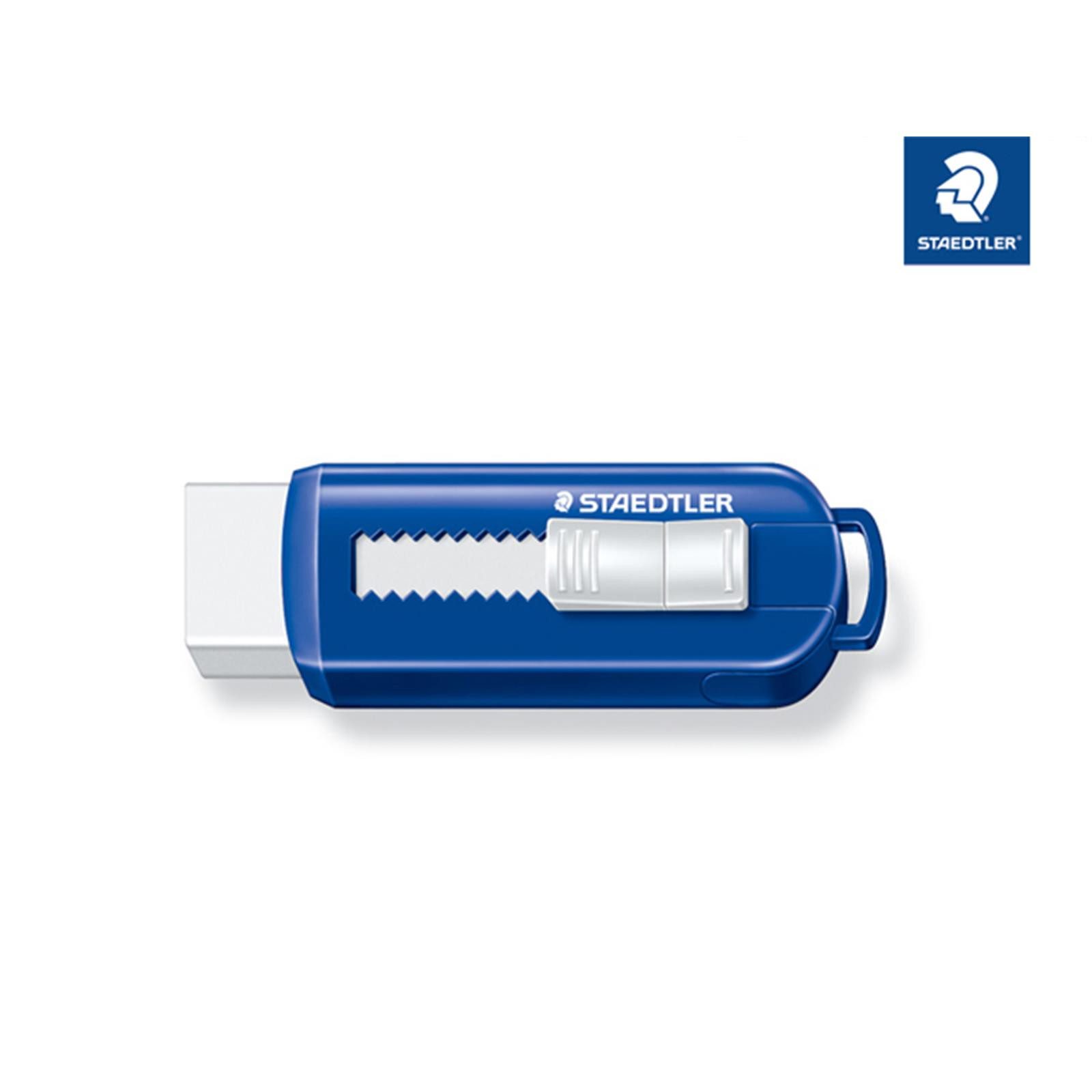 STAEDTLER Radiergummi STAEDTLER 525 PS Radierer - mit Schiebehülle - 26 x 22 x 86 mm