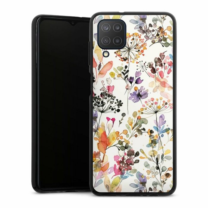 DeinDesign Handyhülle Blume Muster Pastell Wild Grasses Samsung Galaxy M12 Silikon Hülle Bumper Case Handy Schutzhülle