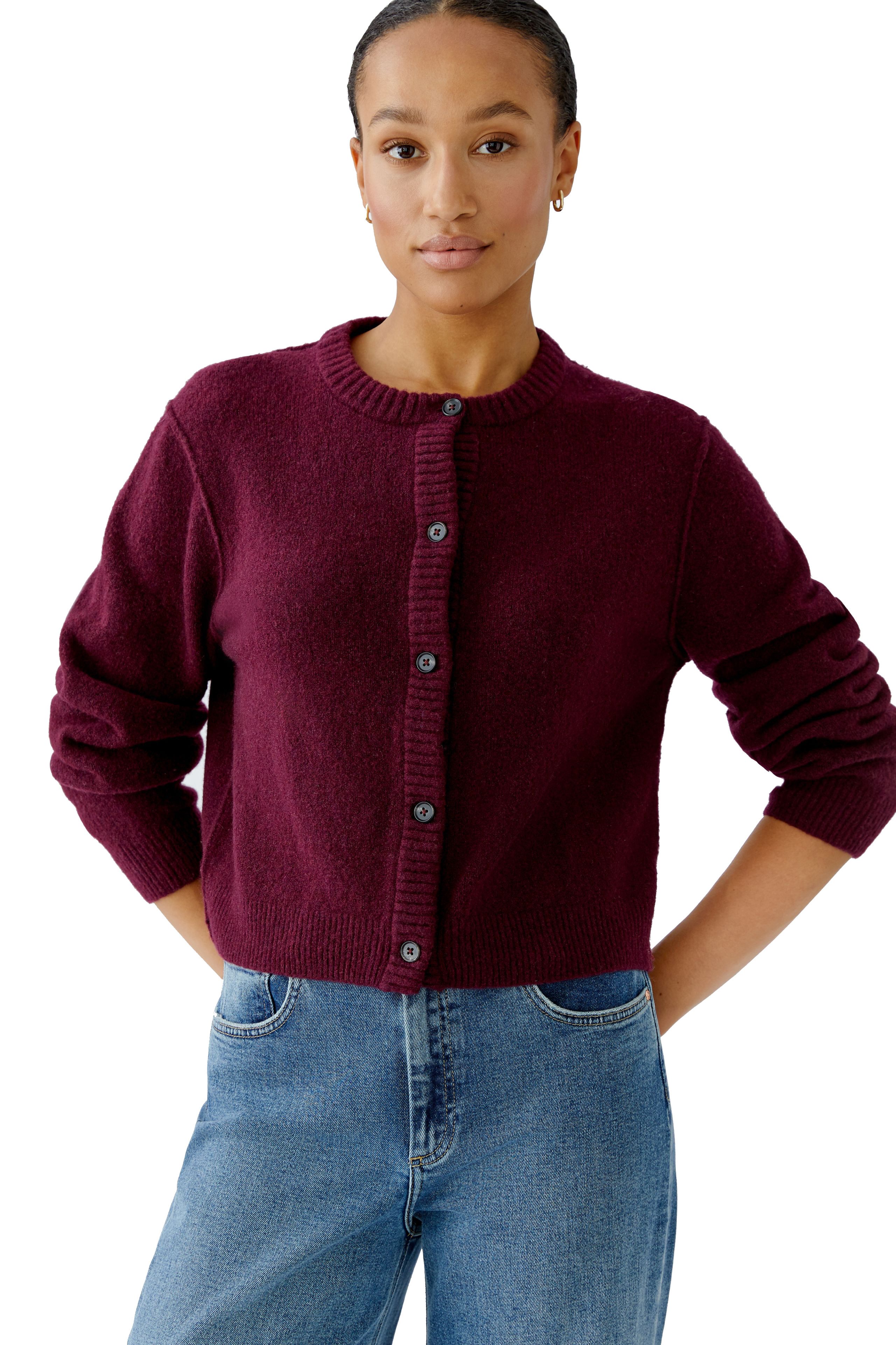 Strickjacke Oui Strickjacke ILAYA - bramble berry