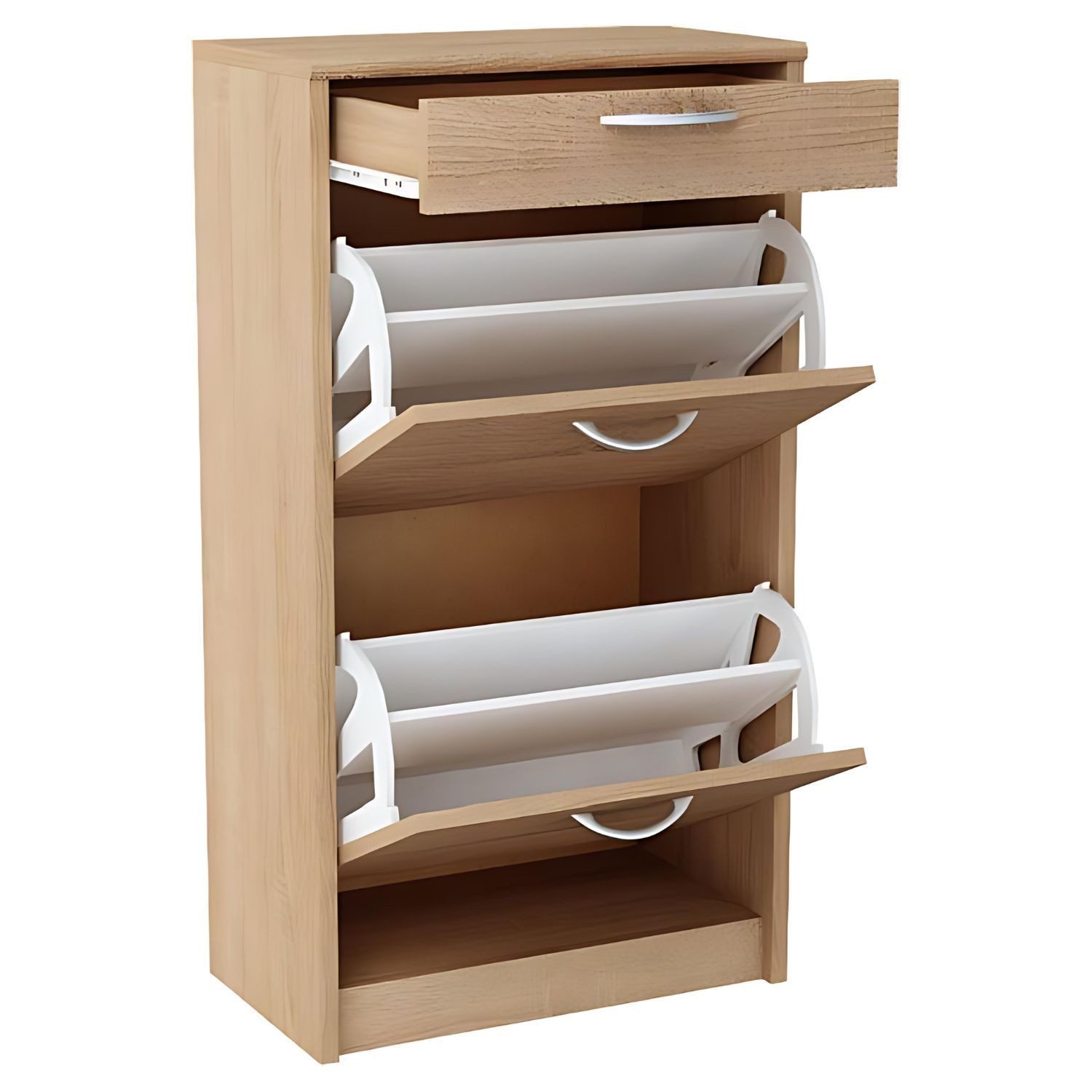 Mein-Regal Highboard NALA, Natur Schuhkipper Schuhschrank günstig online kaufen