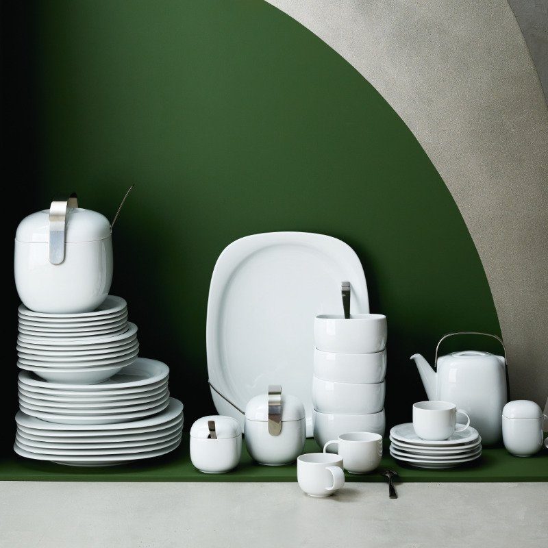 Rosenthal Untertasse Suomi Weiß, 19,5 cm