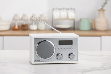 Linsar Radio - USB, LCD-Display, AUX-IN Küchen-Radio (Digitalradio (DAB), FM, 5,00 W, Bluetooth, Equalizer)