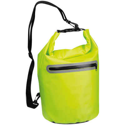 Livepac Office Freizeittasche Wasserdichte Tasche mit reflektierendem Streifen / Farbe: neongelb