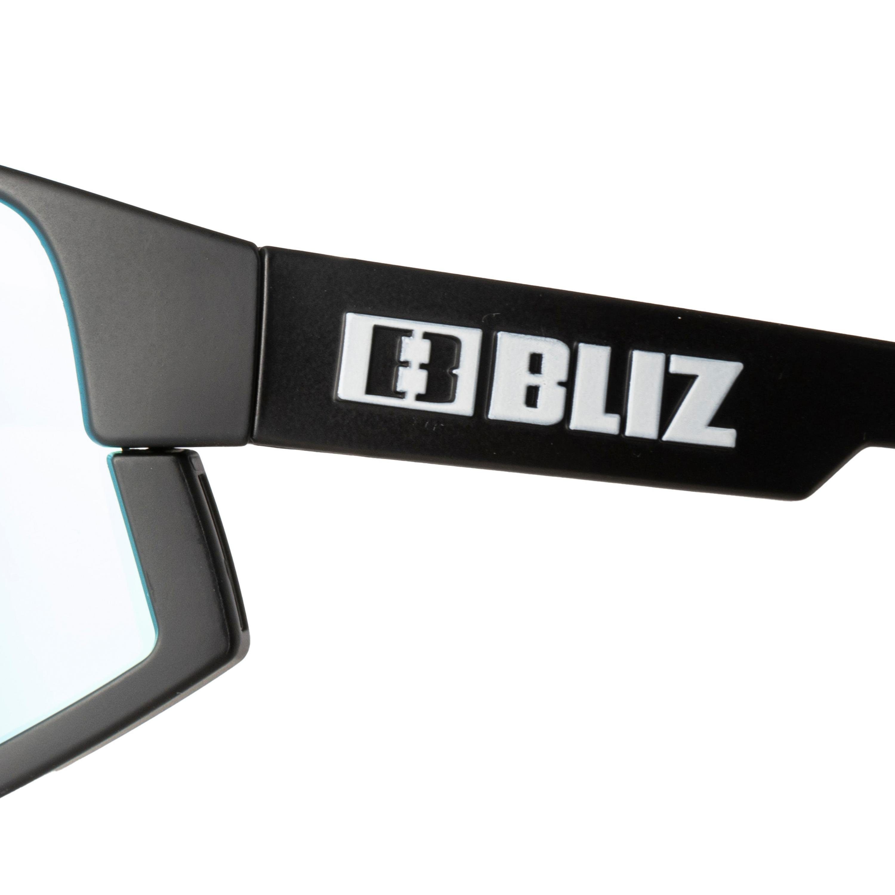Fusion Sportbrille matt with black-smoke multi blue Bliz
