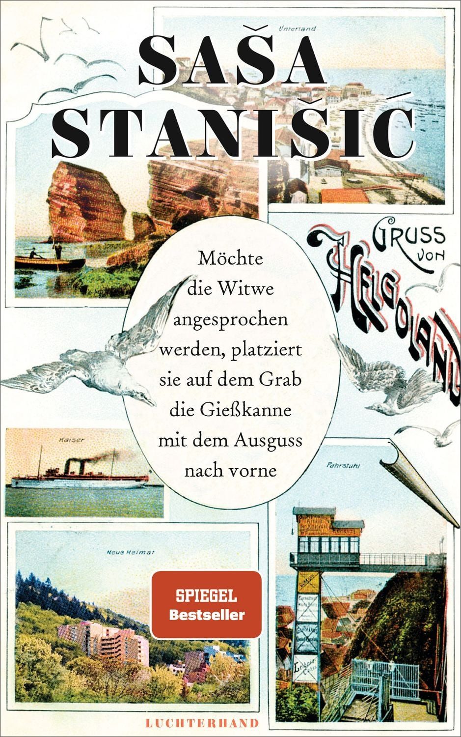 Möchte die Witwe angesprochen werden, platziert sie auf dem Grab die G / Saša Stanišić