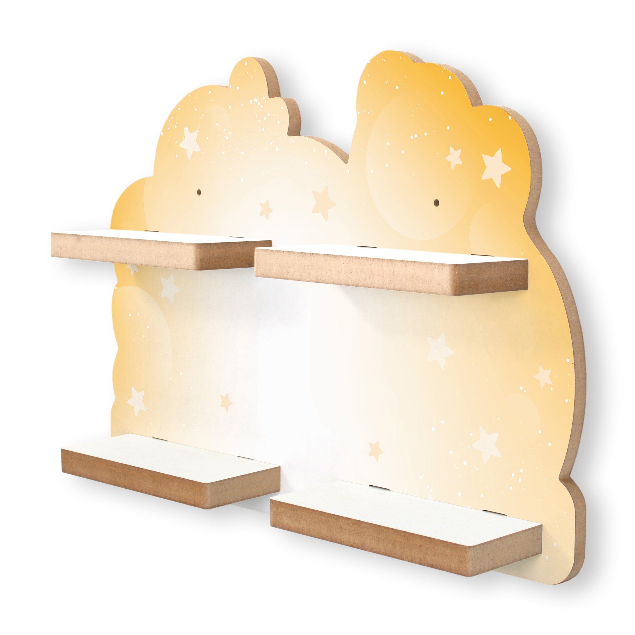 Kreative Feder Wandregal Musikboxregal-Erweiterung für Tonies, inkl. 20 Met günstig online kaufen