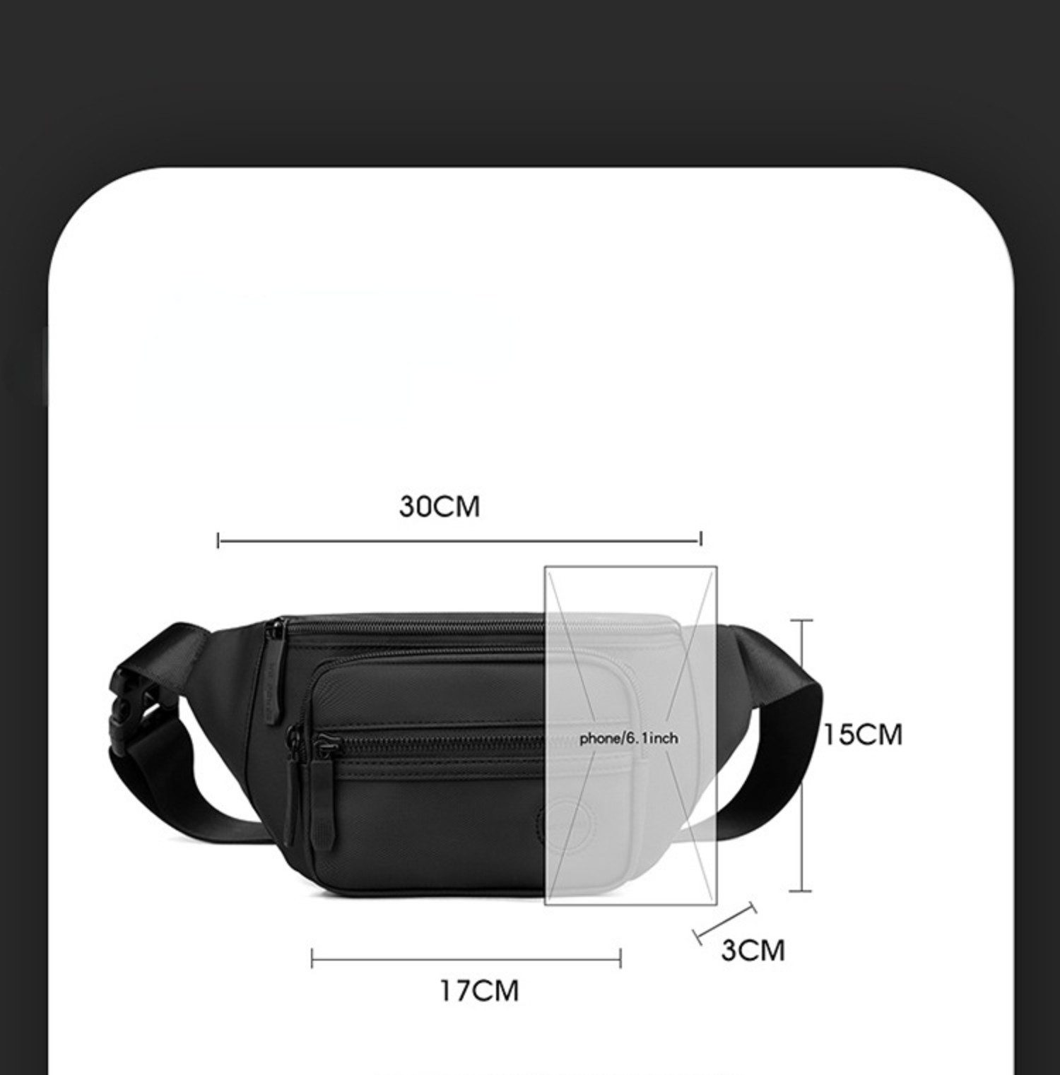 Blusmart Gürteltasche Outdoor-Hüfttaschen und Brusttaschen für günstig online kaufen