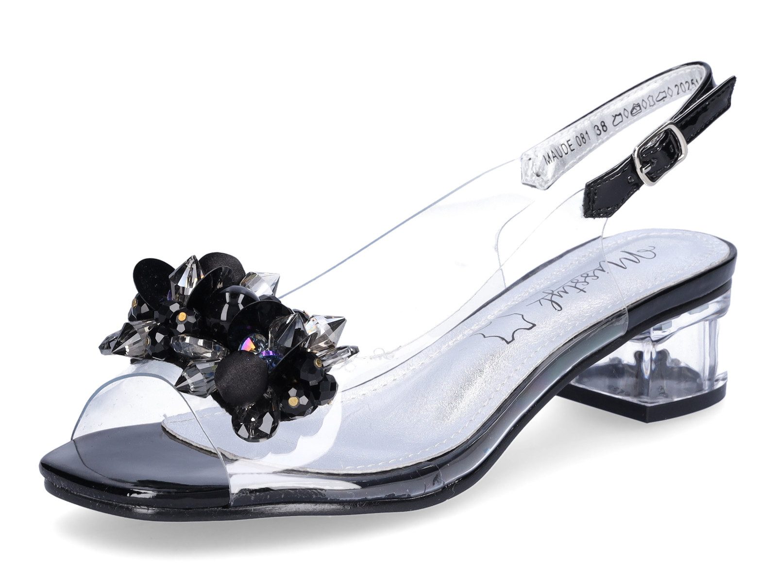 LAURA VITA Laura Vita Damen Sandalette schwarz Sandale