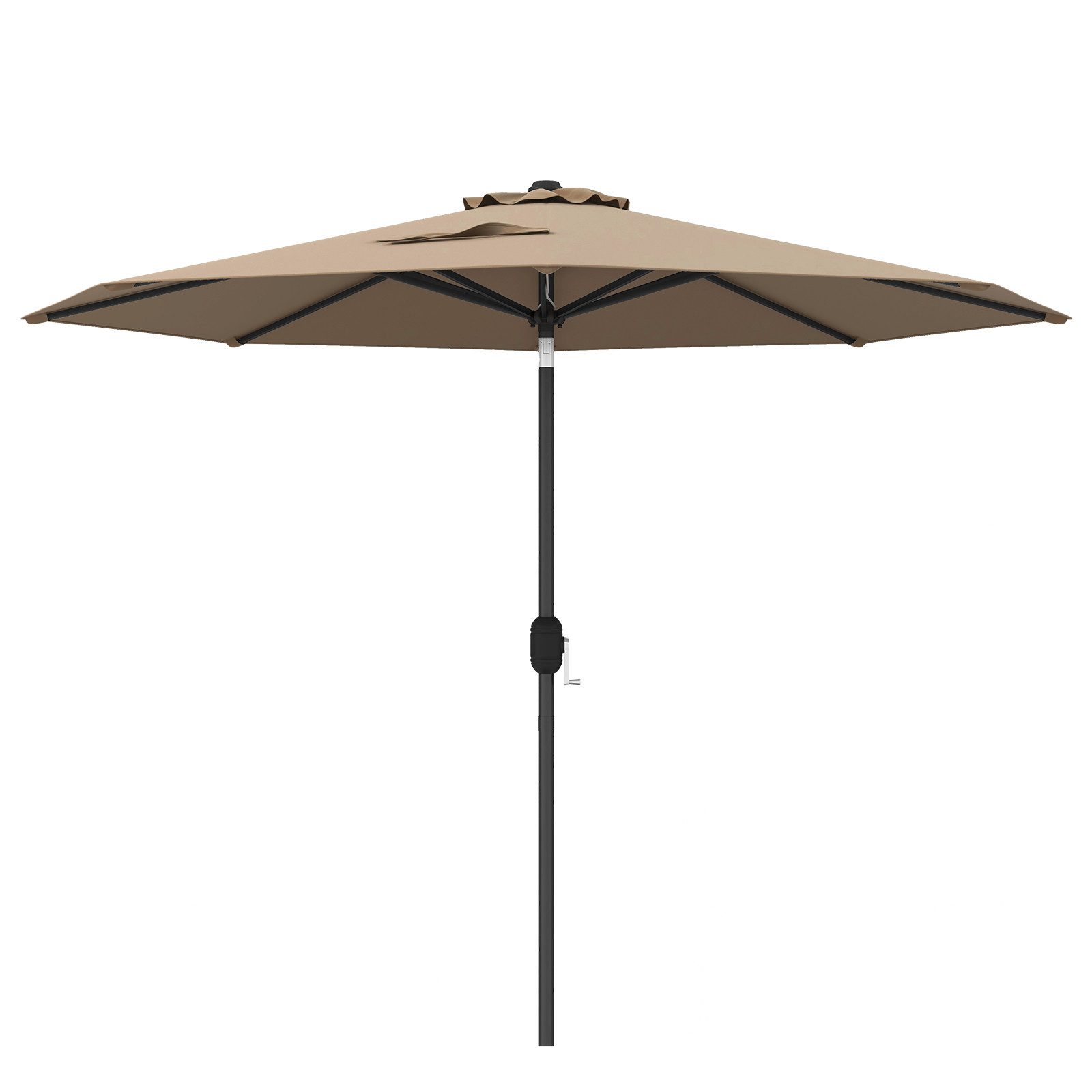 COSTWAY Sonnenschirm Ø270cm Balkonschirm, 30° neigbar, günstig online kaufen