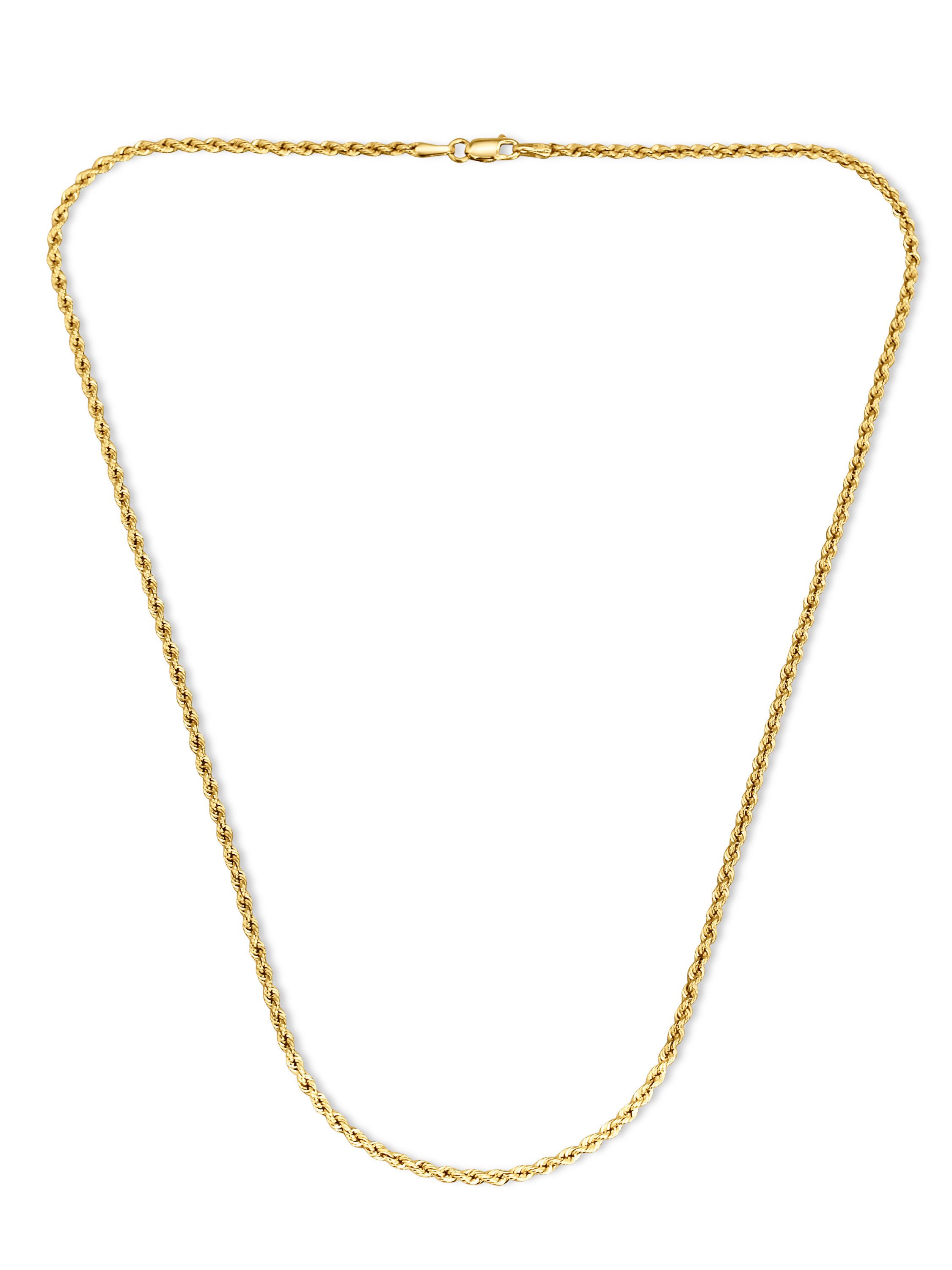 Antares Gold Goldkette 14K 585er Kordel Chain Goldkette – Elegantes und Zeitloses Design