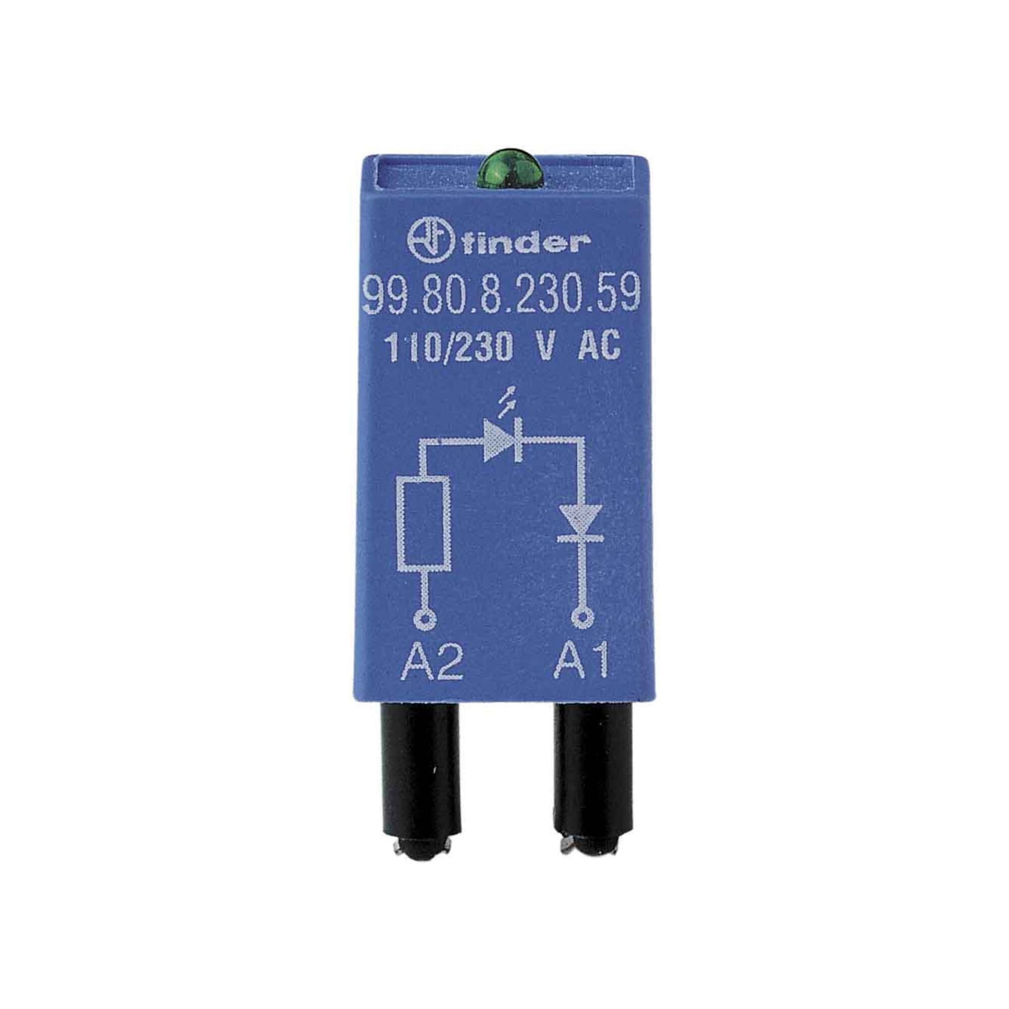 finder Finder LED gn + Diode 6.. 24VDC f.Fas. 94.82/83/84 99.80.9.024.99 Installationskabel