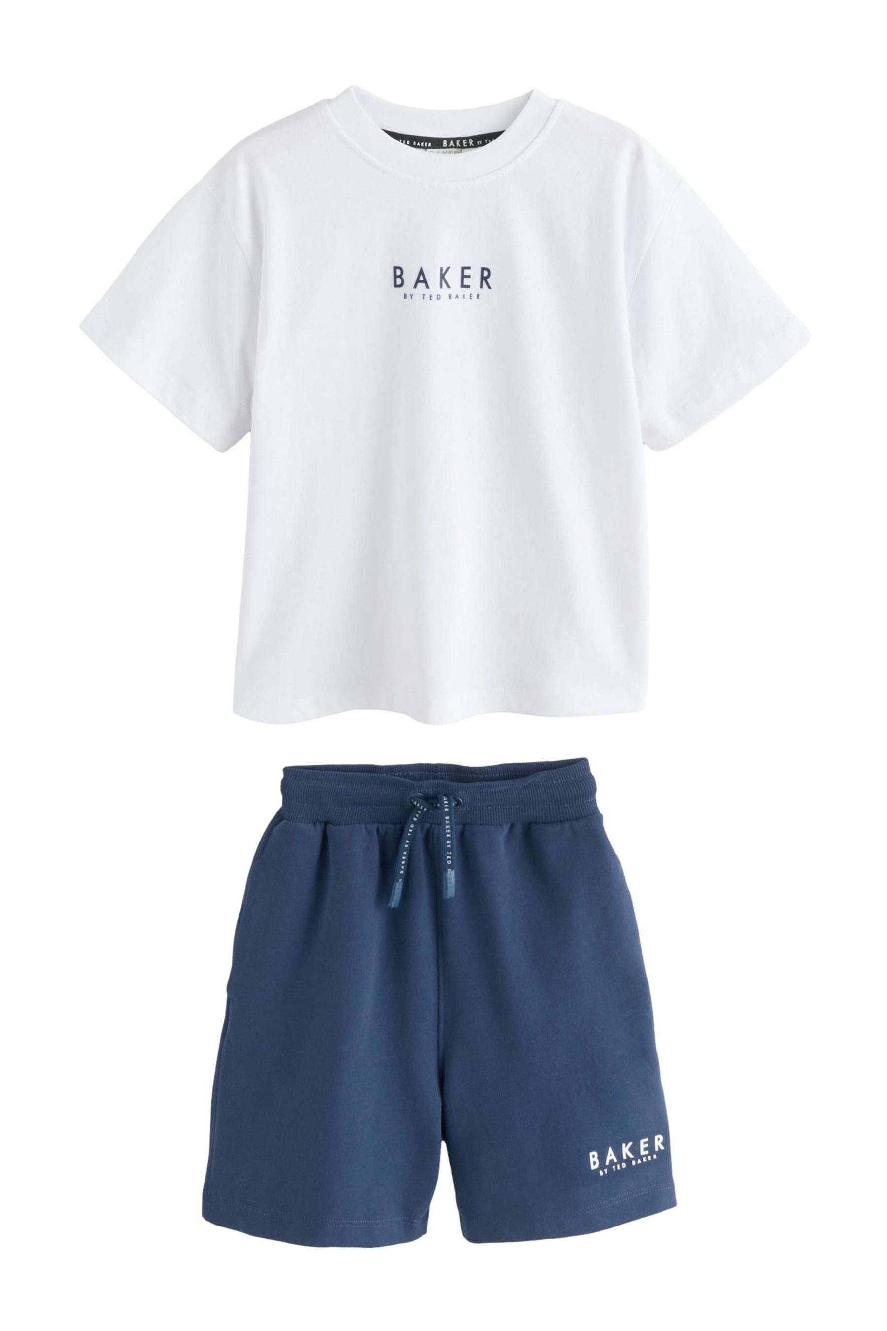 T-Shirt & Shorts Baker by Ted Baker Oversized Fit T-Shirt + Shorts