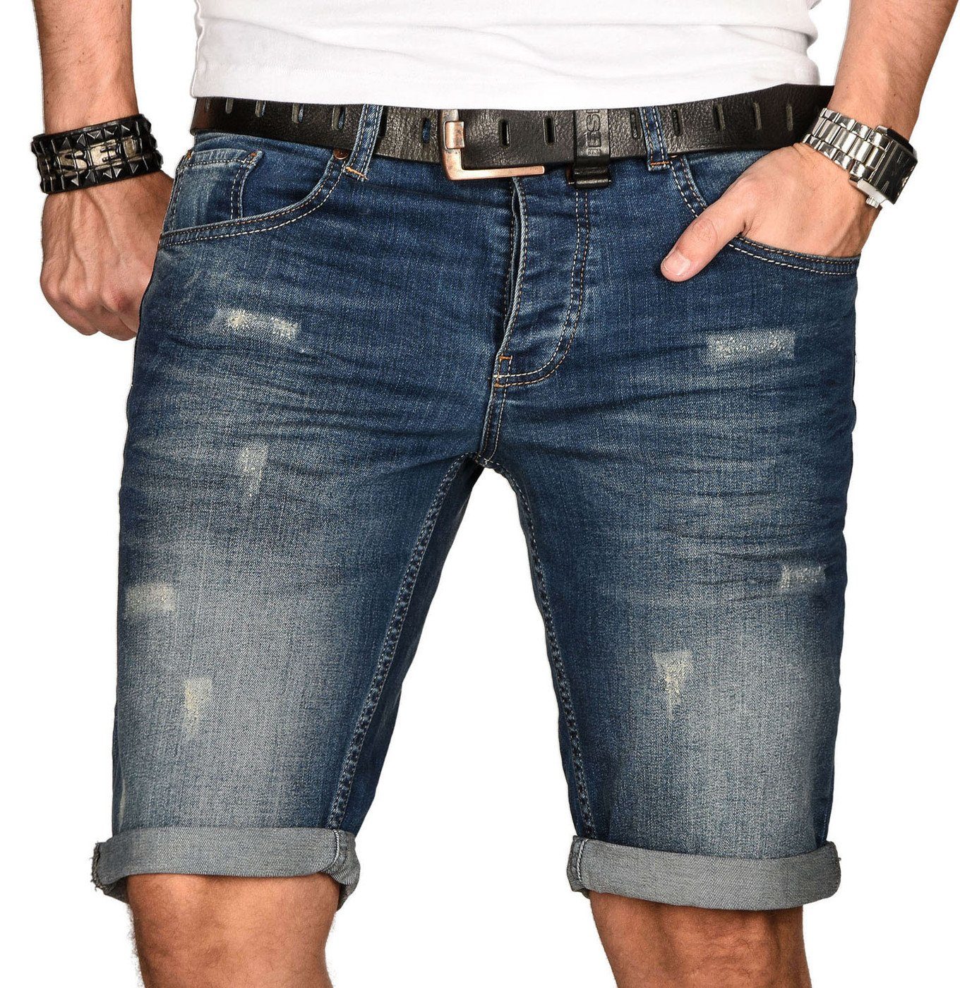 Alessandro Salvarini Shorts ASCesare Stretch mit günstig online kaufen