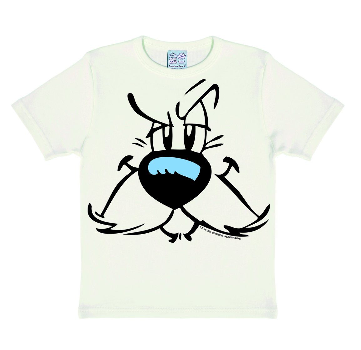 LOGOSHIRT T-Shirt Idefix - Faces - Asterix mit tollem Frontdruck