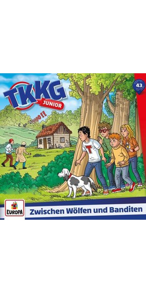 United Soft Media Hörbuch TKKG Junior 43: Zwischen Wölfen und Banditen, (1-St)