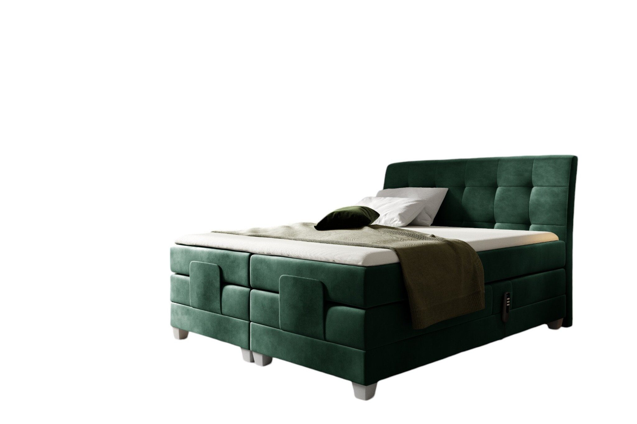 Fun Möbel Boxspringbett Schlafzimmerbett FRANCO Elektrisch günstig online kaufen