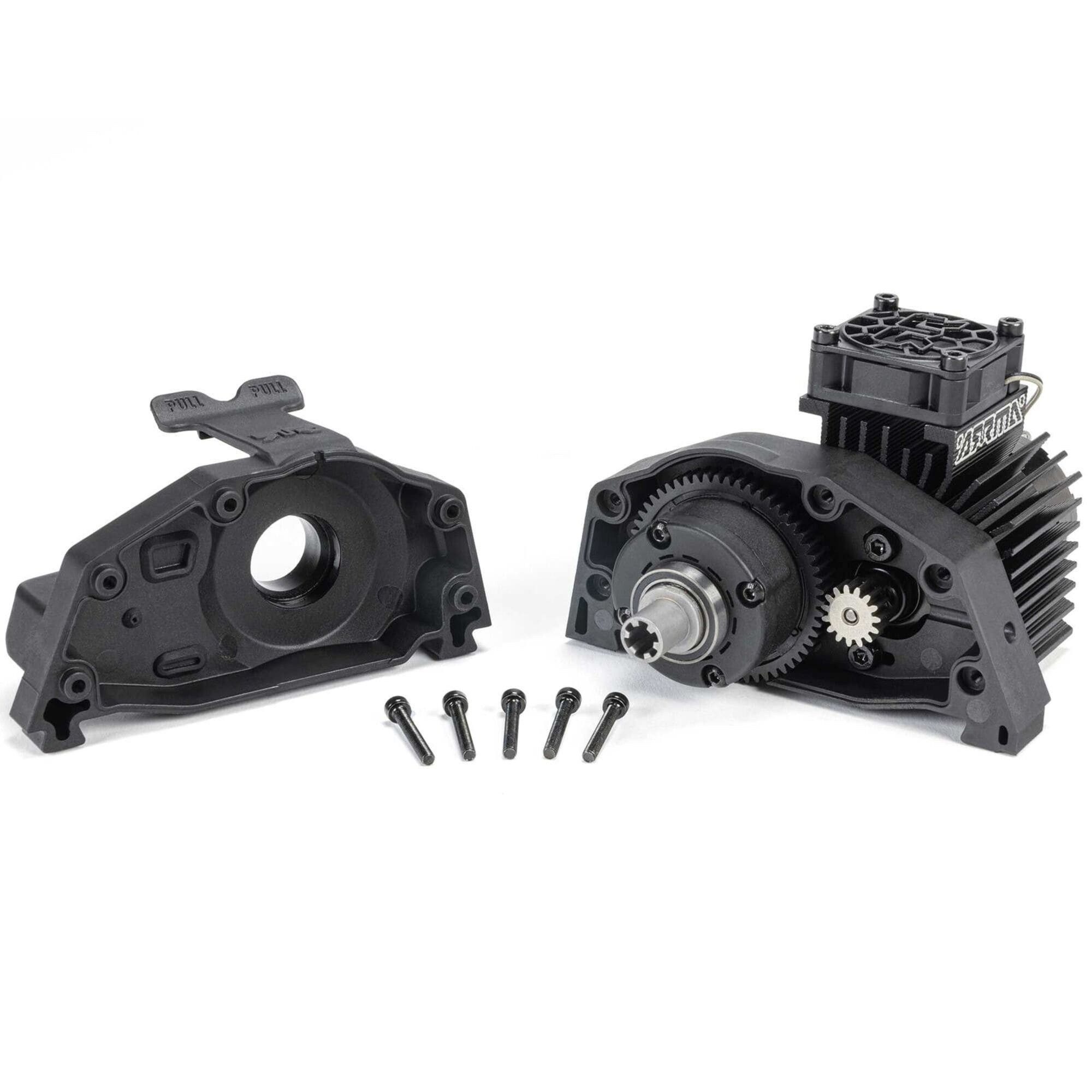 Arrma RC-Buggy Arrma 1:8 TYPHON MEGA 665 4X4 RTR Brushed Buggy Blau