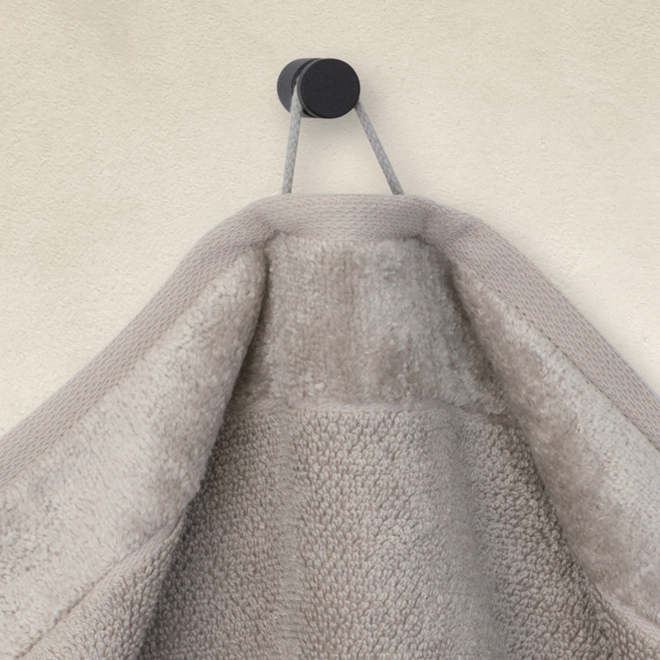 Möve Gästehandtuch Bamboo Luxe, Walkfrottier (1-St), besonders weich & voluminös