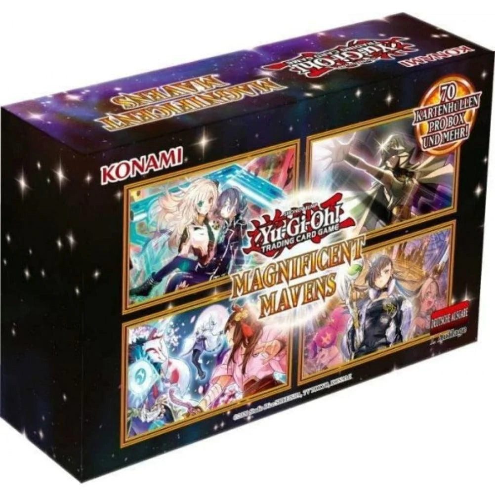 Konami Spiel Yu-Gi-Oh! Magnificent Mavens - 1. Auflage - Deutsche Karten - 4 Booste
