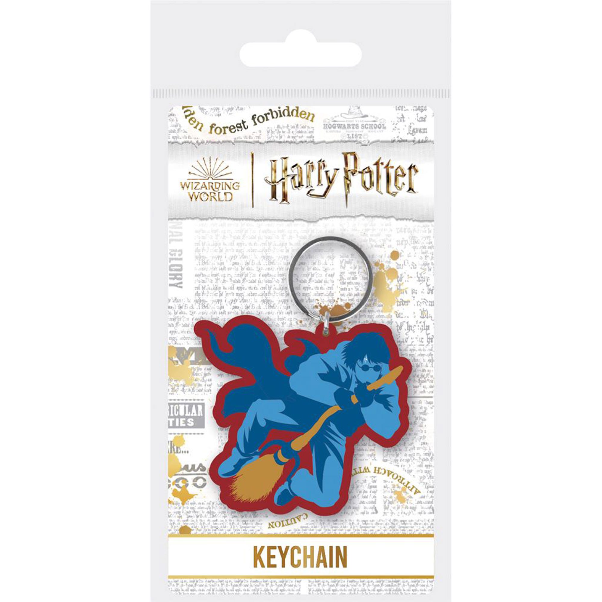 Schlüsselanhänger Harry Potter - Keyring - Harry auf Besen